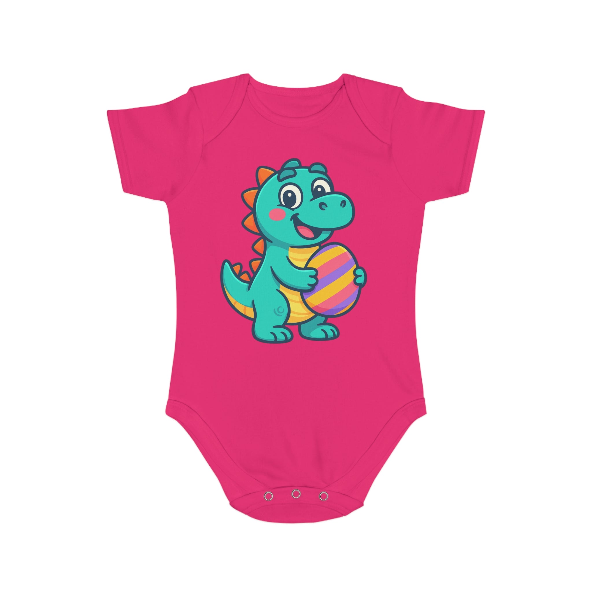 Cute Dinosaur Baby Bodysuit, Infant Onesie, Toddler Outfit, Baby Shower Gift, Easter Celebration Clothes, Adorable Baby Apparel
