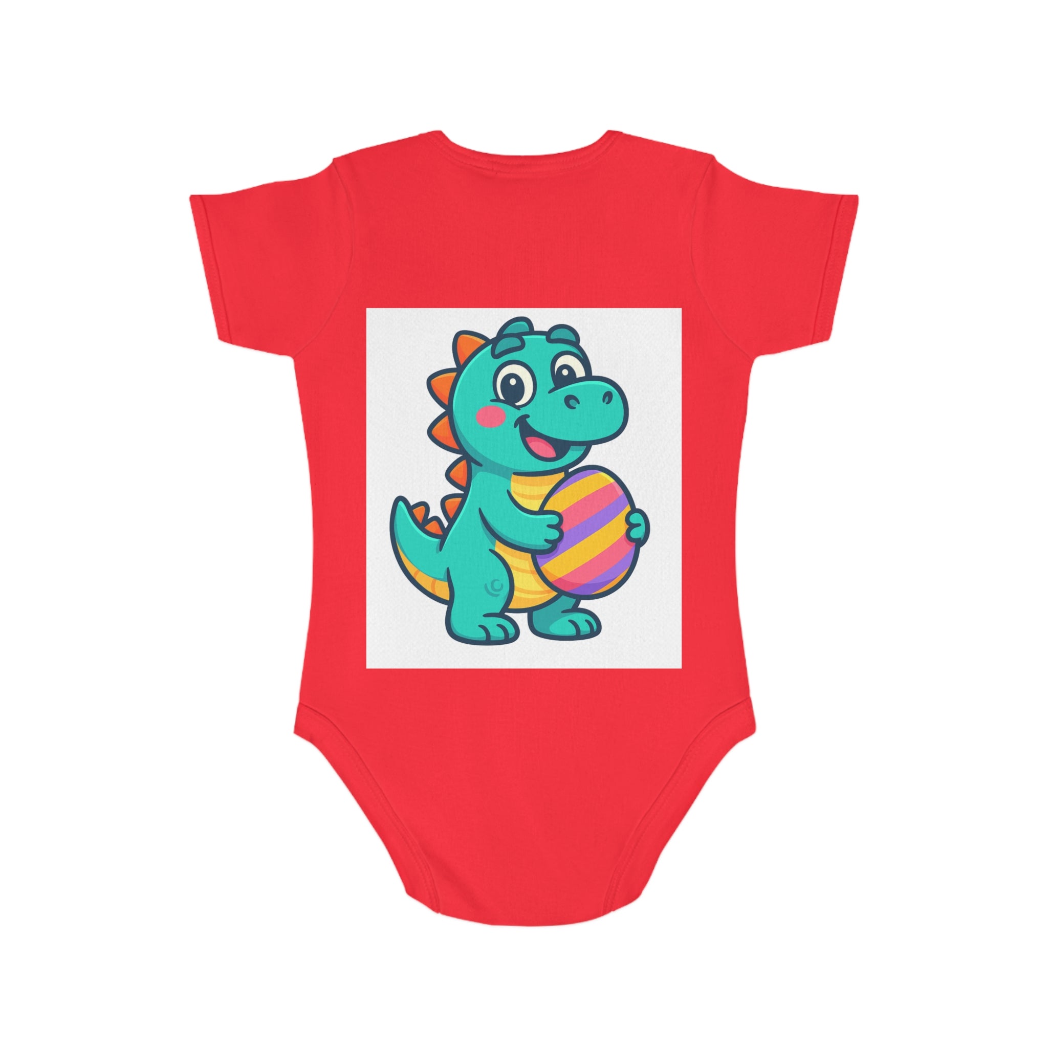 Cute Dinosaur Baby Bodysuit, Infant Onesie, Toddler Outfit, Baby Shower Gift, Easter Celebration Clothes, Adorable Baby Apparel