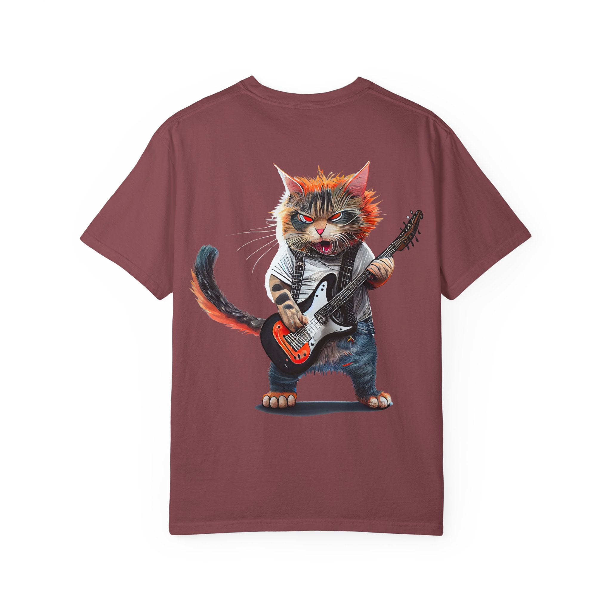 Rockin' Kitty Unisex Garment-Dyed T-Shirt
