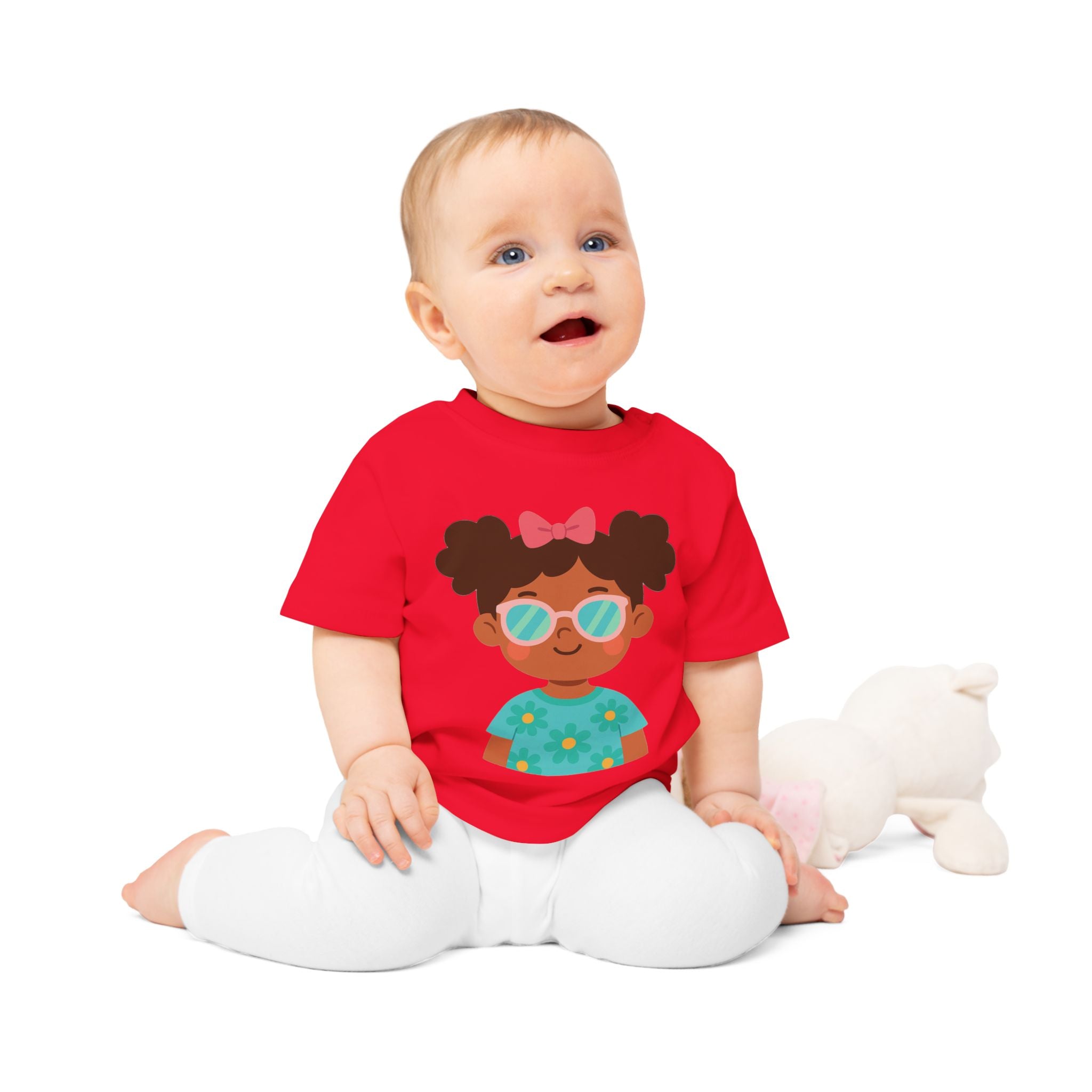 Cool Shades Baby T-Shirt, Cute Toddler Tee, Summer Style Shirt, Gift for Baby Showers, Adorable Kids’ Apparel, Fun Playtime Outfit
