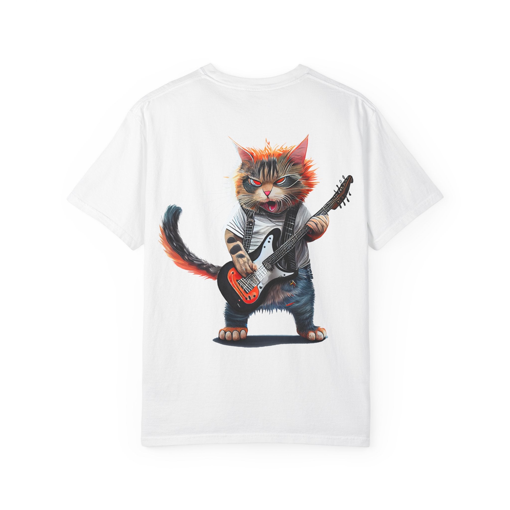 Rockin' Kitty Unisex Garment-Dyed T-Shirt