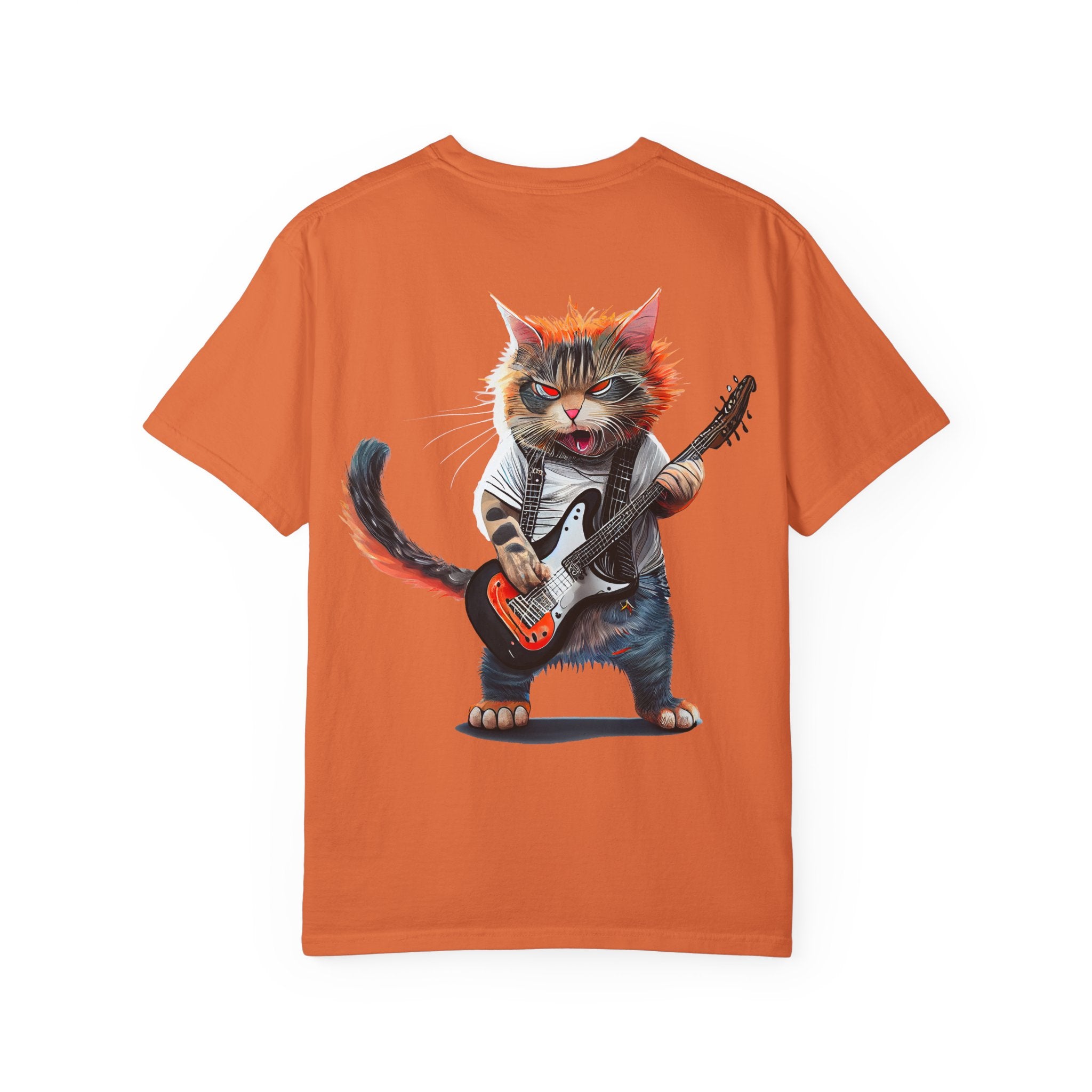 Rockin' Kitty Unisex Garment-Dyed T-Shirt
