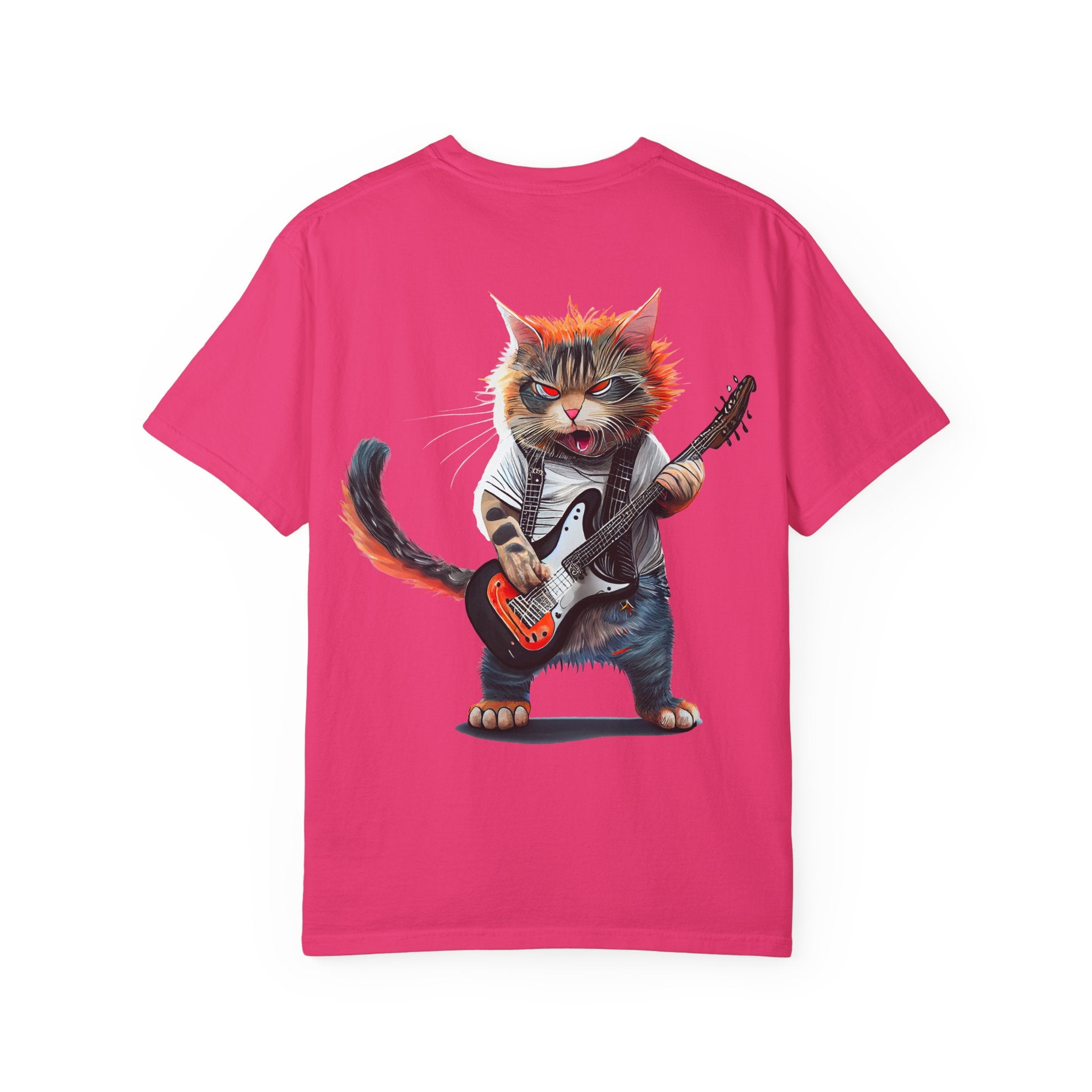 Rockin' Kitty Unisex Garment-Dyed T-Shirt