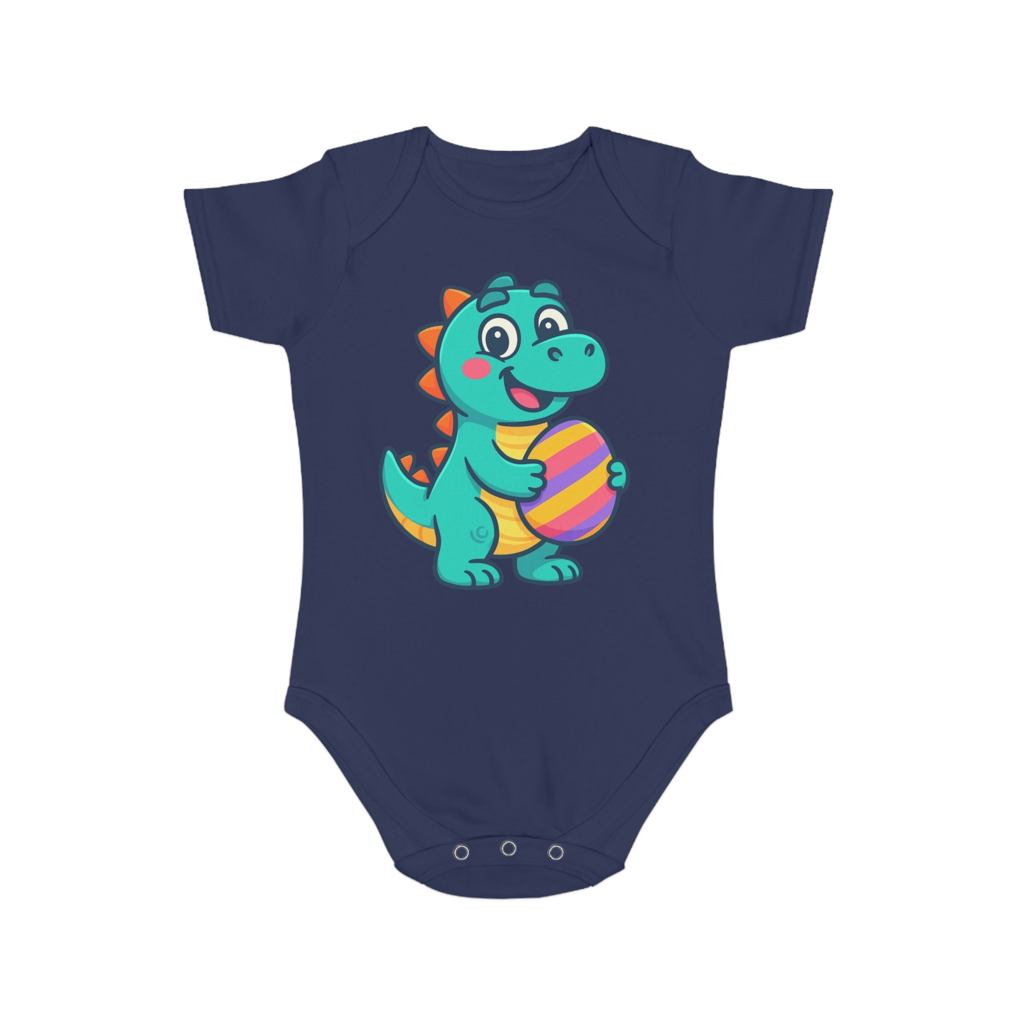 Cute Dinosaur Baby Bodysuit, Infant Onesie, Toddler Outfit, Baby Shower Gift, Easter Celebration Clothes, Adorable Baby Apparel