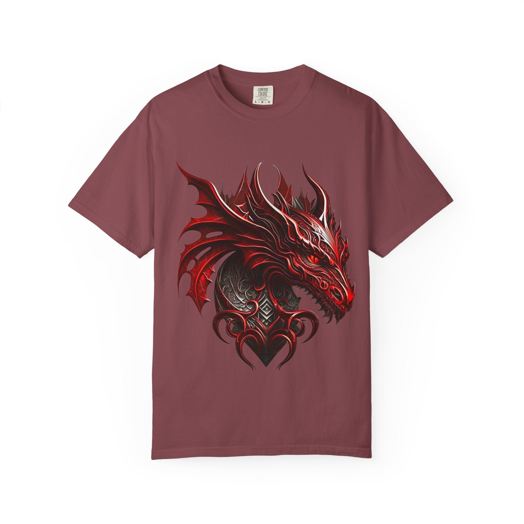 Red Dragon Graphic Unisex T-Shirt - Bold & Edgy Design