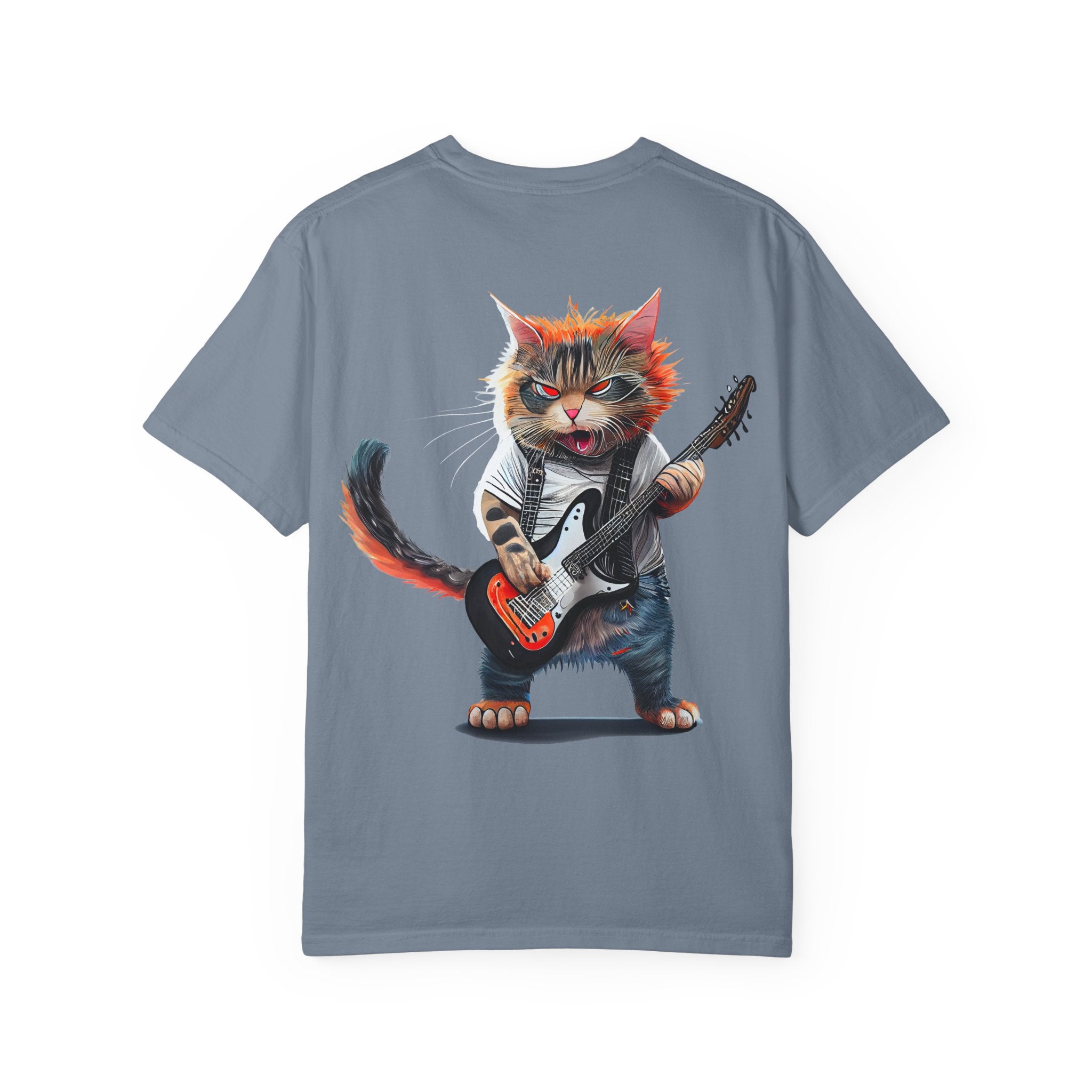 Rockin' Kitty Unisex Garment-Dyed T-Shirt