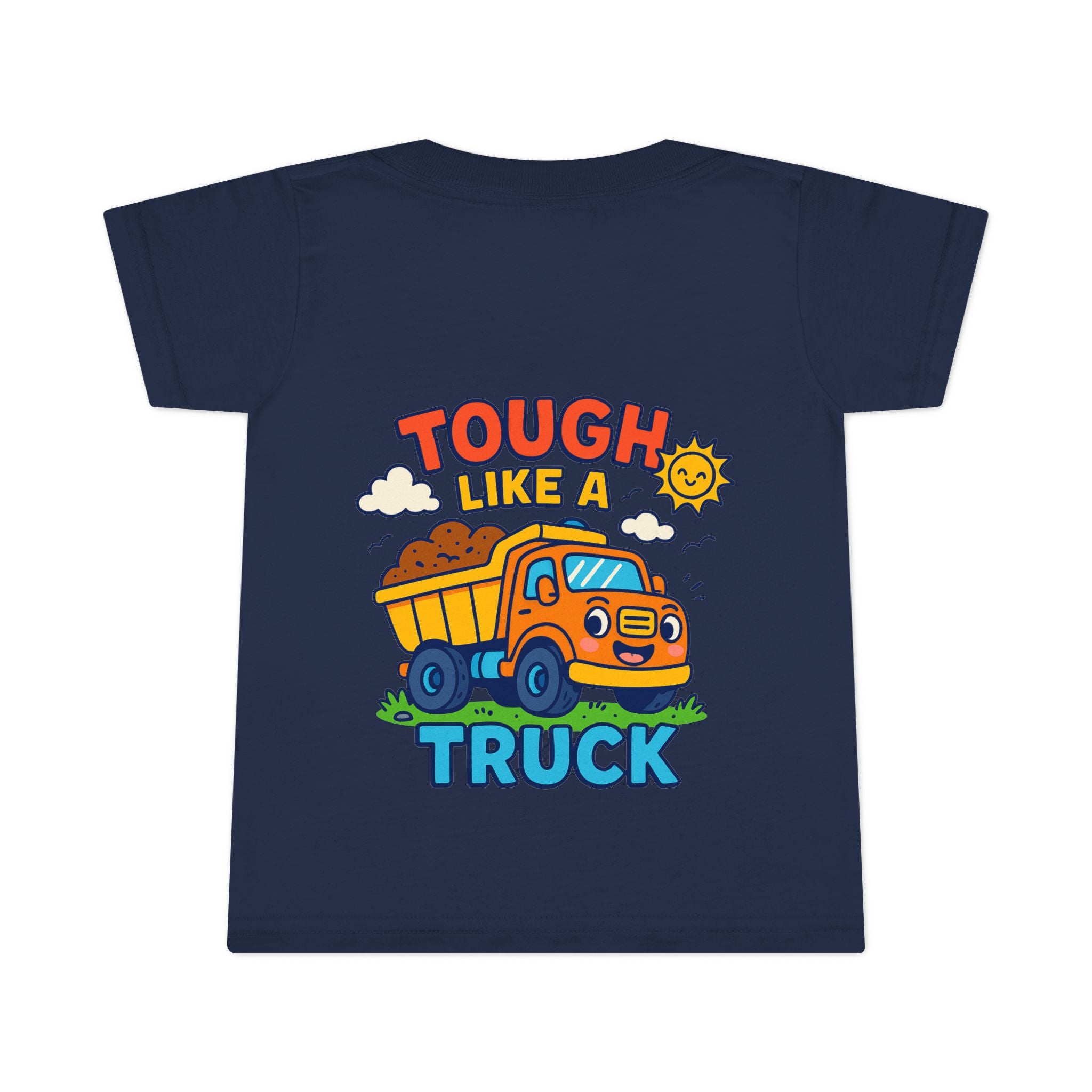 Tough Like a Truck Toddler T-Shirt | Cute Kids Tee, Truck Lover Gift, Birthday Outfit, Playtime Apparel, Toddler Casual Wear