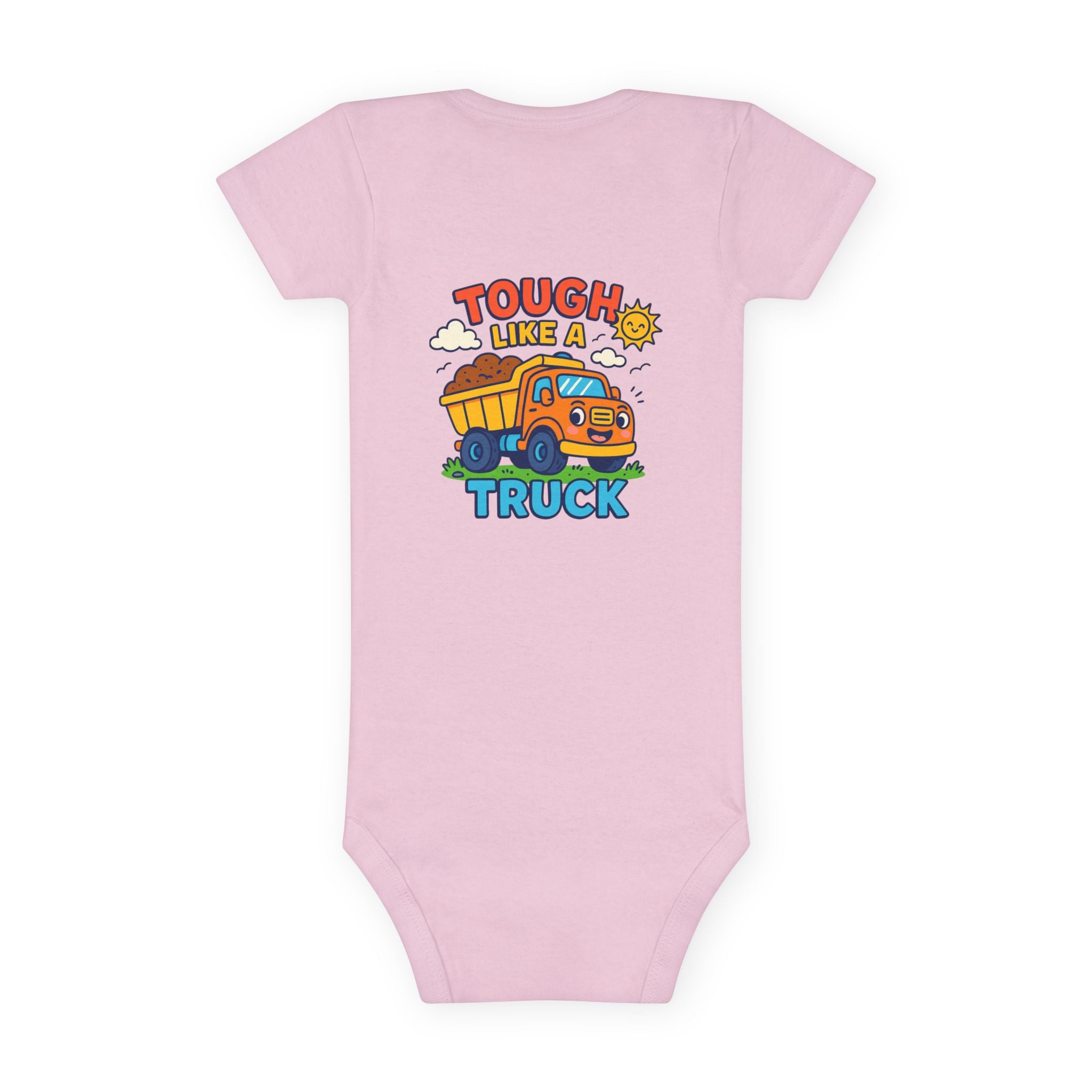 Tough Like a Truck Baby Onesie, Infant Clothing, Gift for New Parents, Baby Shower Gift, Cute Baby Outfit, Fun Toddler Apparel