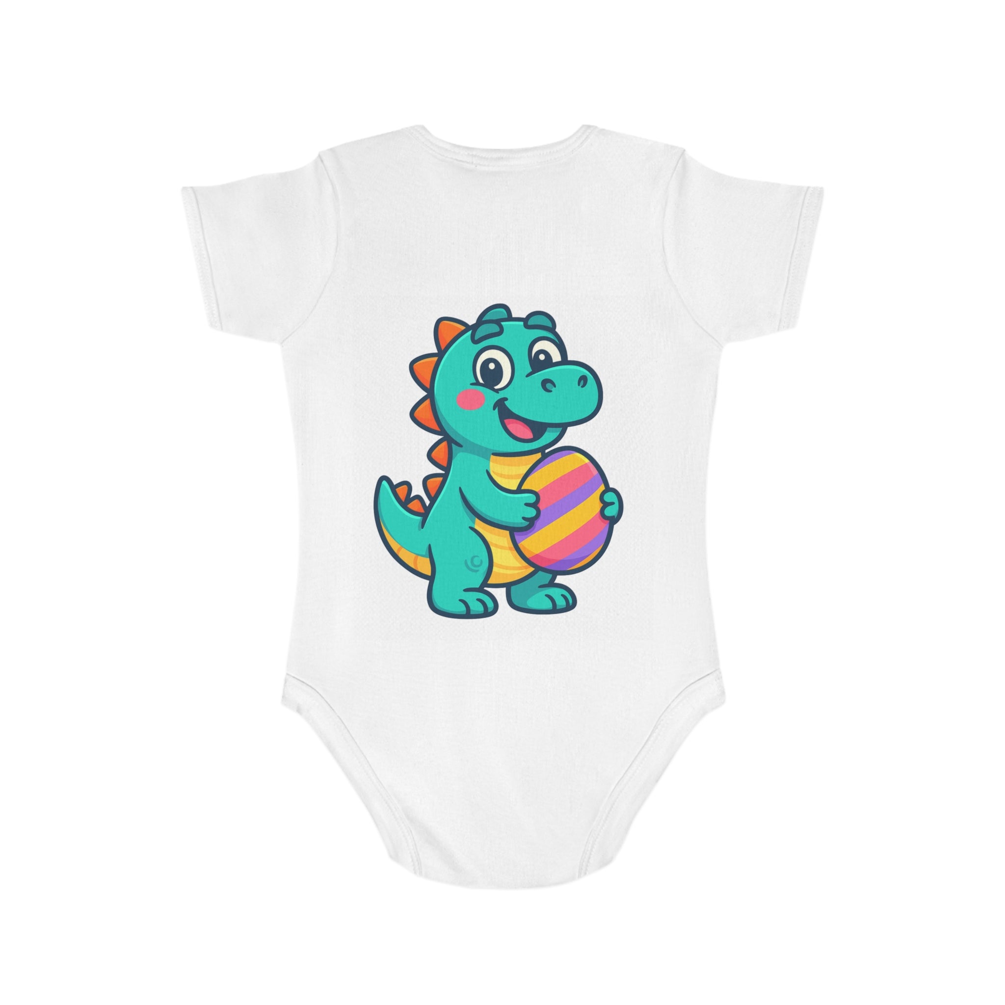 Cute Dinosaur Baby Bodysuit, Infant Onesie, Toddler Outfit, Baby Shower Gift, Easter Celebration Clothes, Adorable Baby Apparel