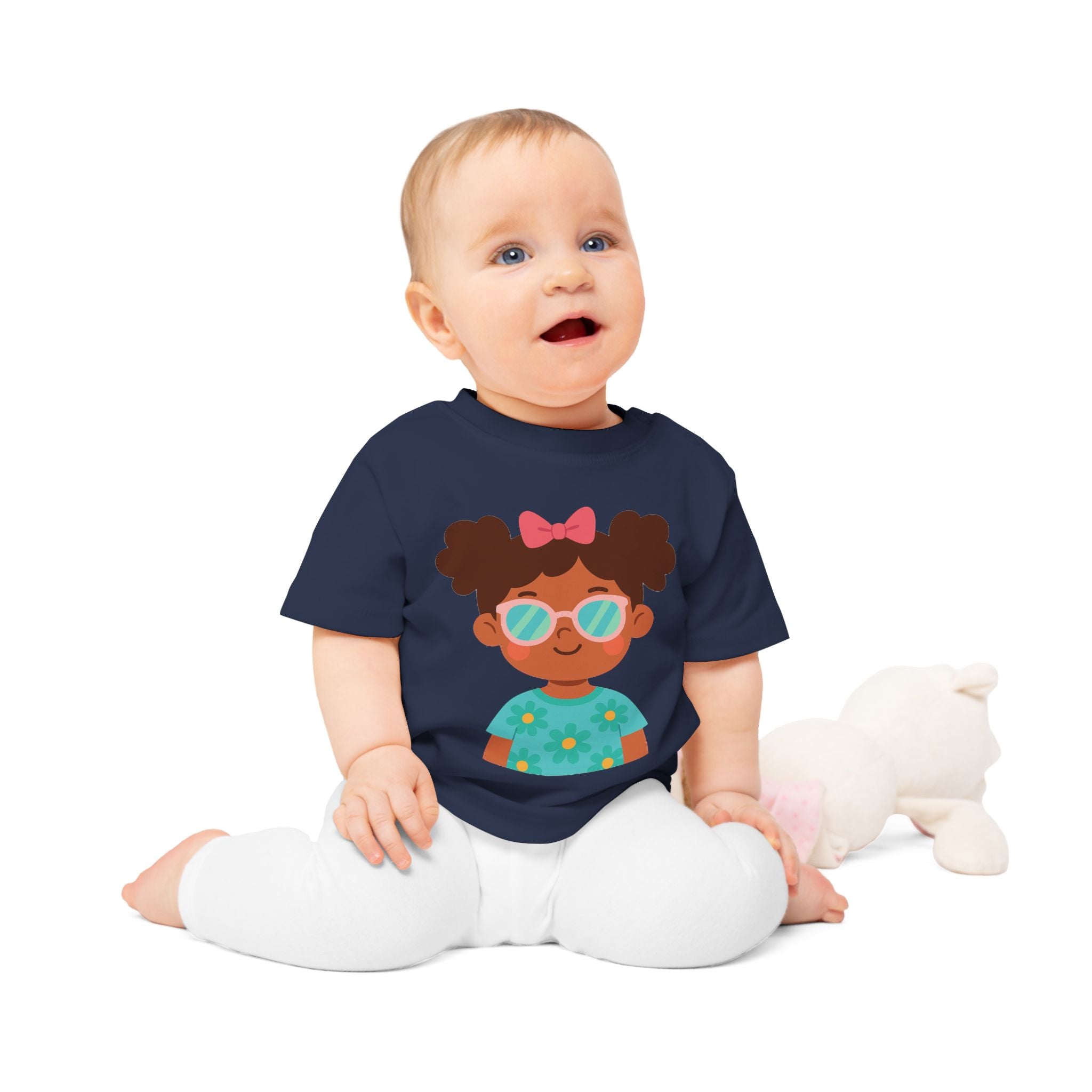 Cool Shades Baby T-Shirt, Cute Toddler Tee, Summer Style Shirt, Gift for Baby Showers, Adorable Kids’ Apparel, Fun Playtime Outfit