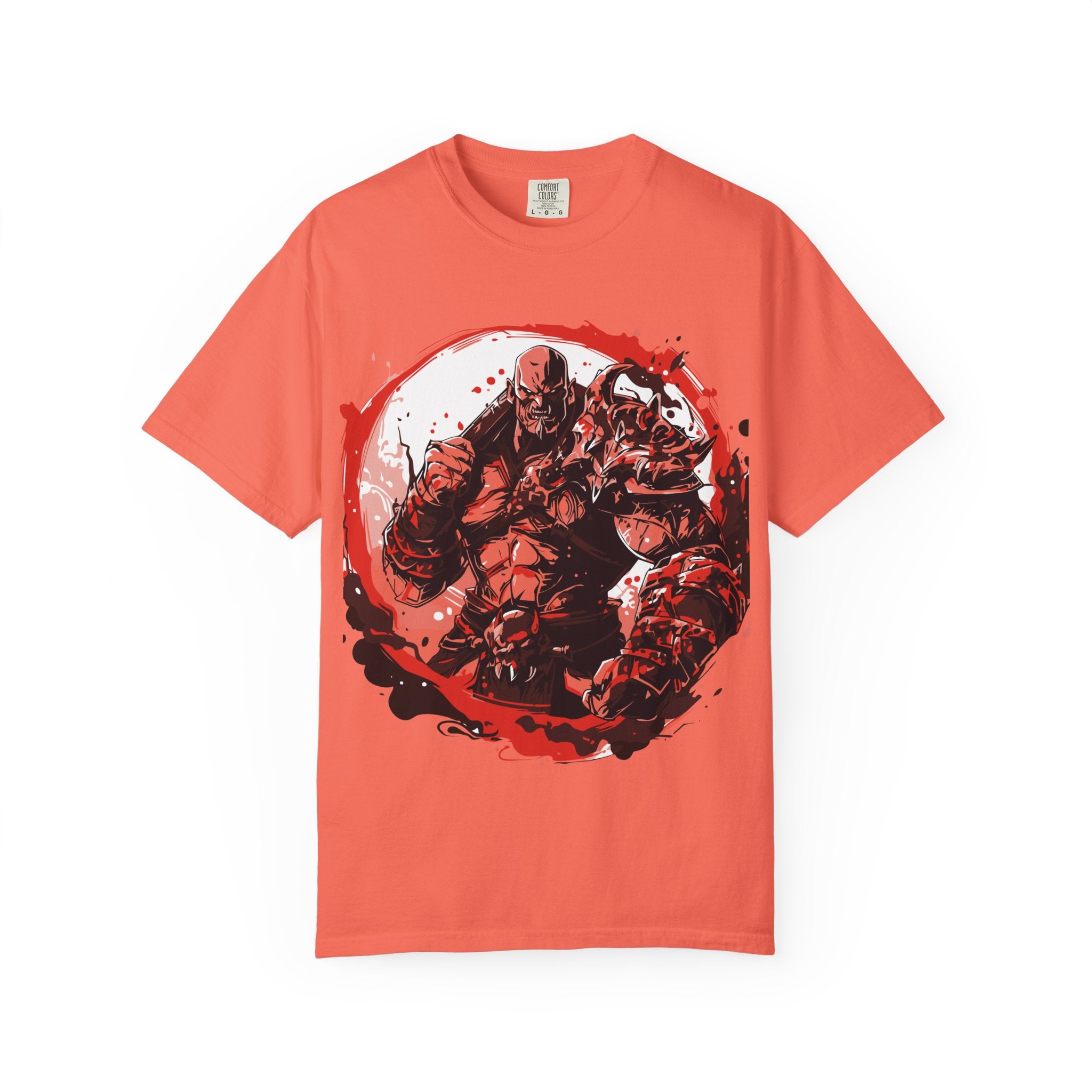 Bold Graphic Unisex T-Shirt - Red Warrior Design
