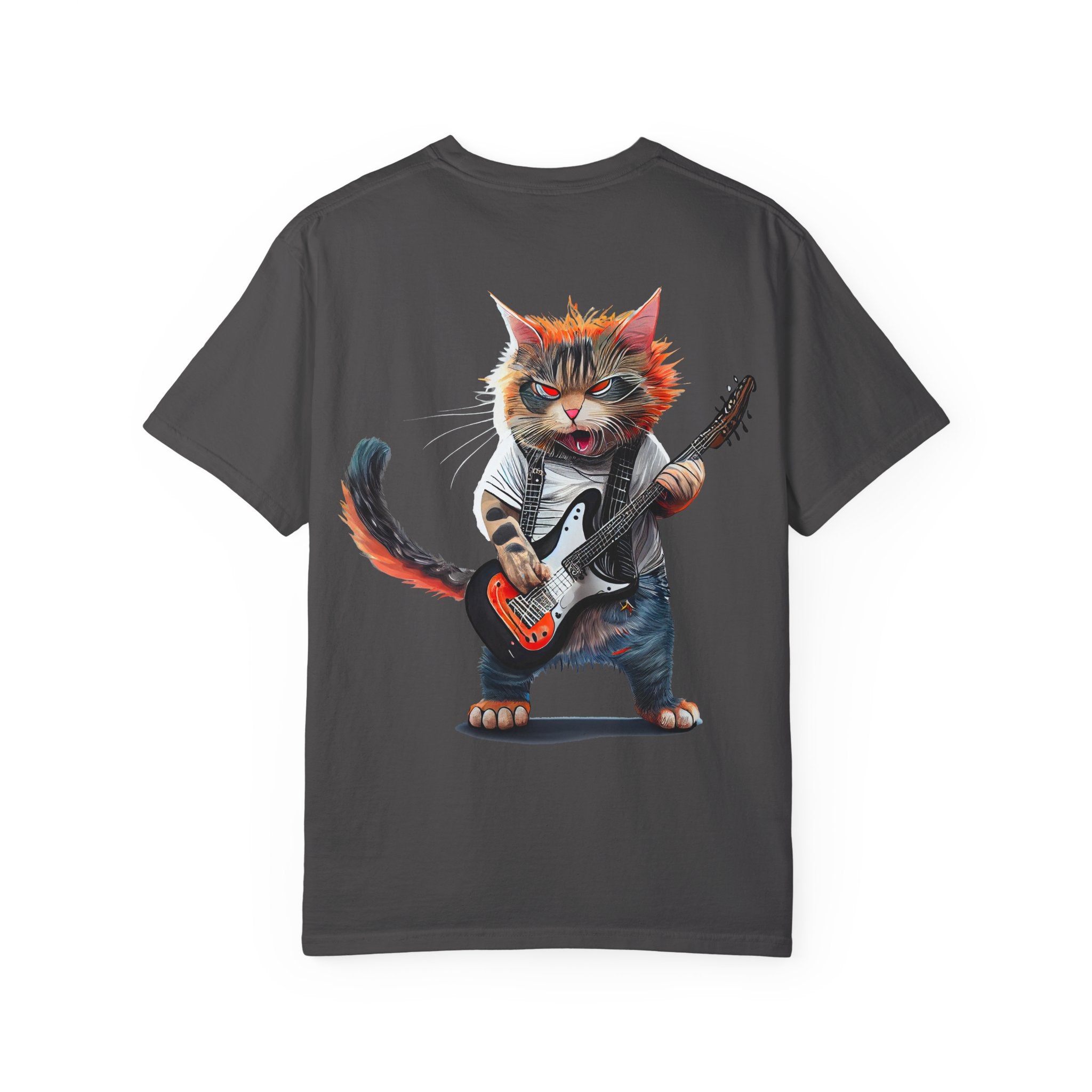 Rockin' Kitty Unisex Garment-Dyed T-Shirt