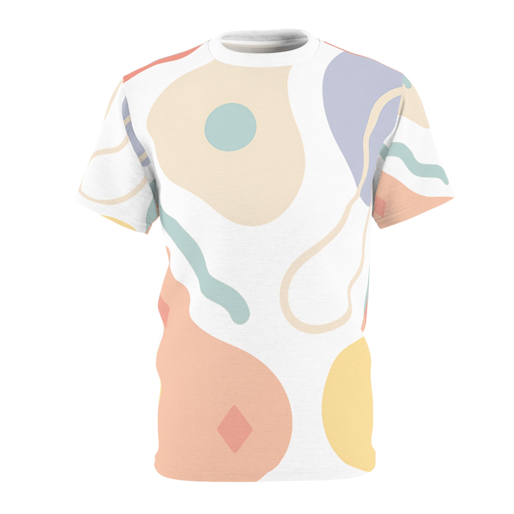 Abstract Art Unisex T-Shirt, Colorful Graphic Tee for Casual Wear, Unique Gift for Art Lovers, Summer Fashion, Trendy Outfit
