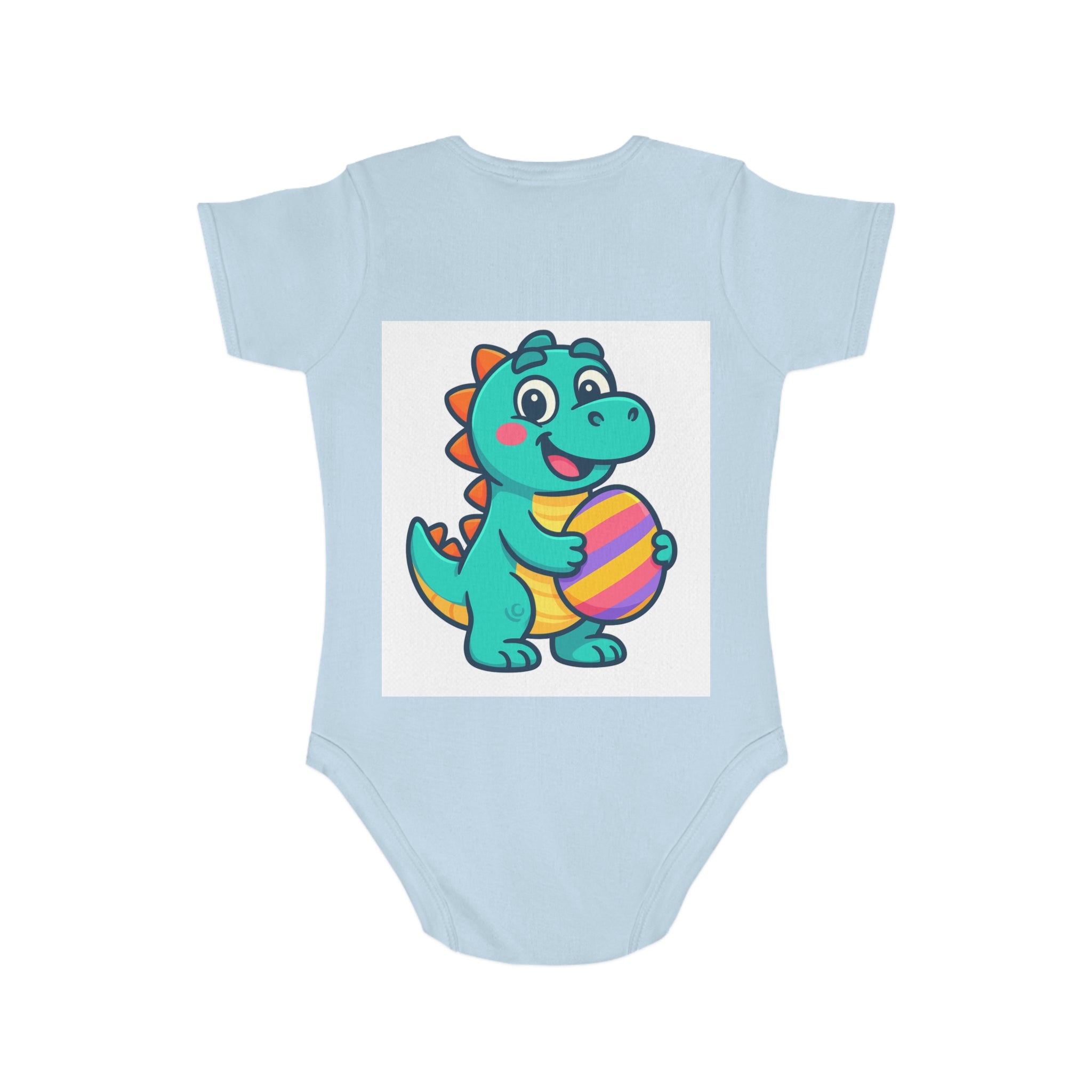 Cute Dinosaur Baby Bodysuit, Infant Onesie, Toddler Outfit, Baby Shower Gift, Easter Celebration Clothes, Adorable Baby Apparel