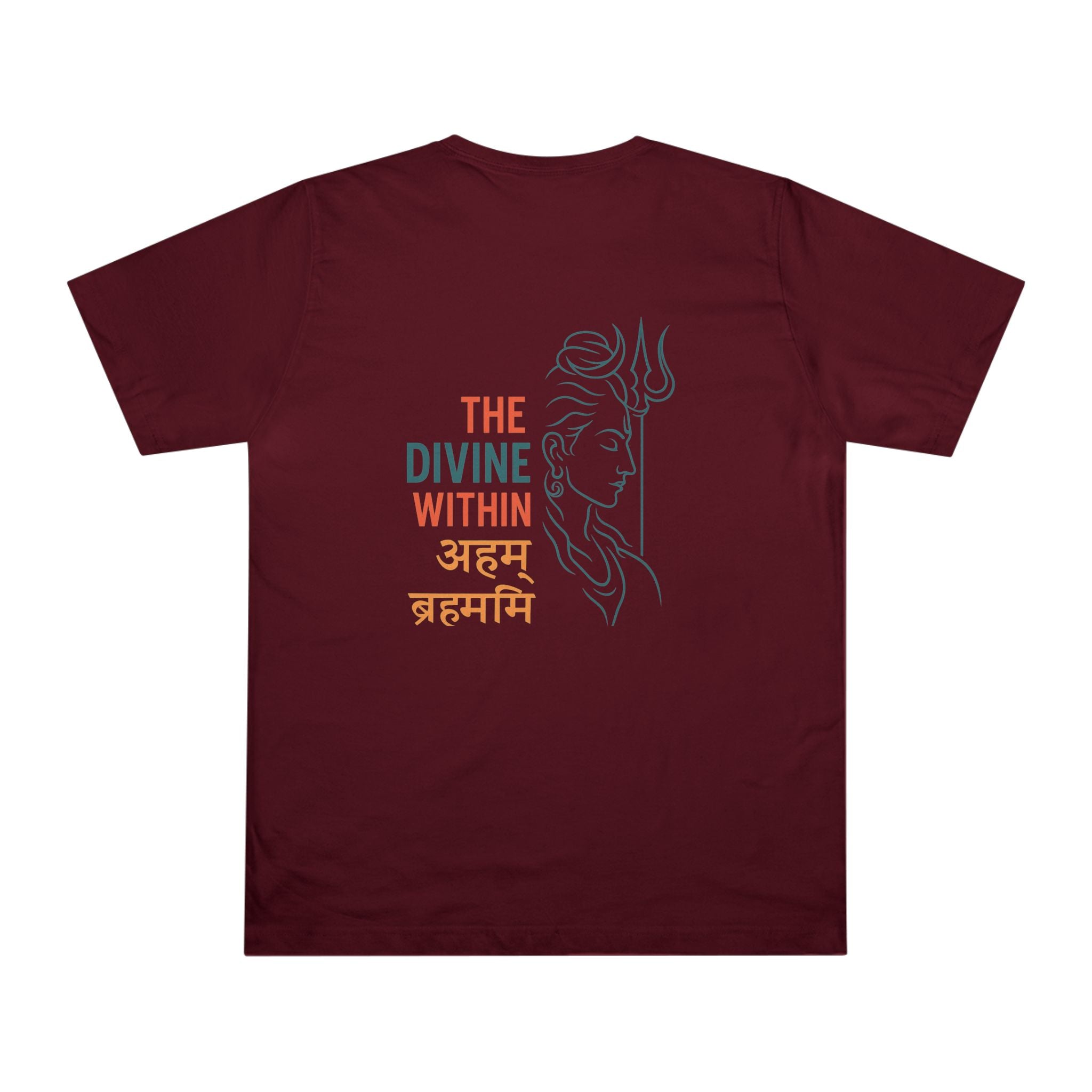 Spiritual Unisex T-shirt, Meditative Tee, Yoga Apparel, Divine Design Shirt, Gift for Mindfulness, Festival Wear