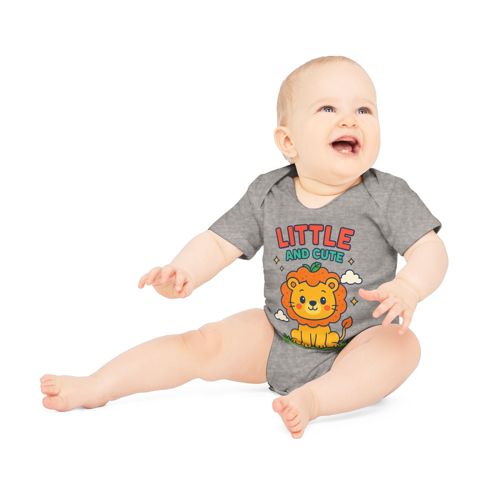 Cute Baby Lion Bodysuit, Adorable Infant Outfit, Organic Cotton Onesie, Perfect Baby Gift, Toddler Apparel, Baby Shower Essentials