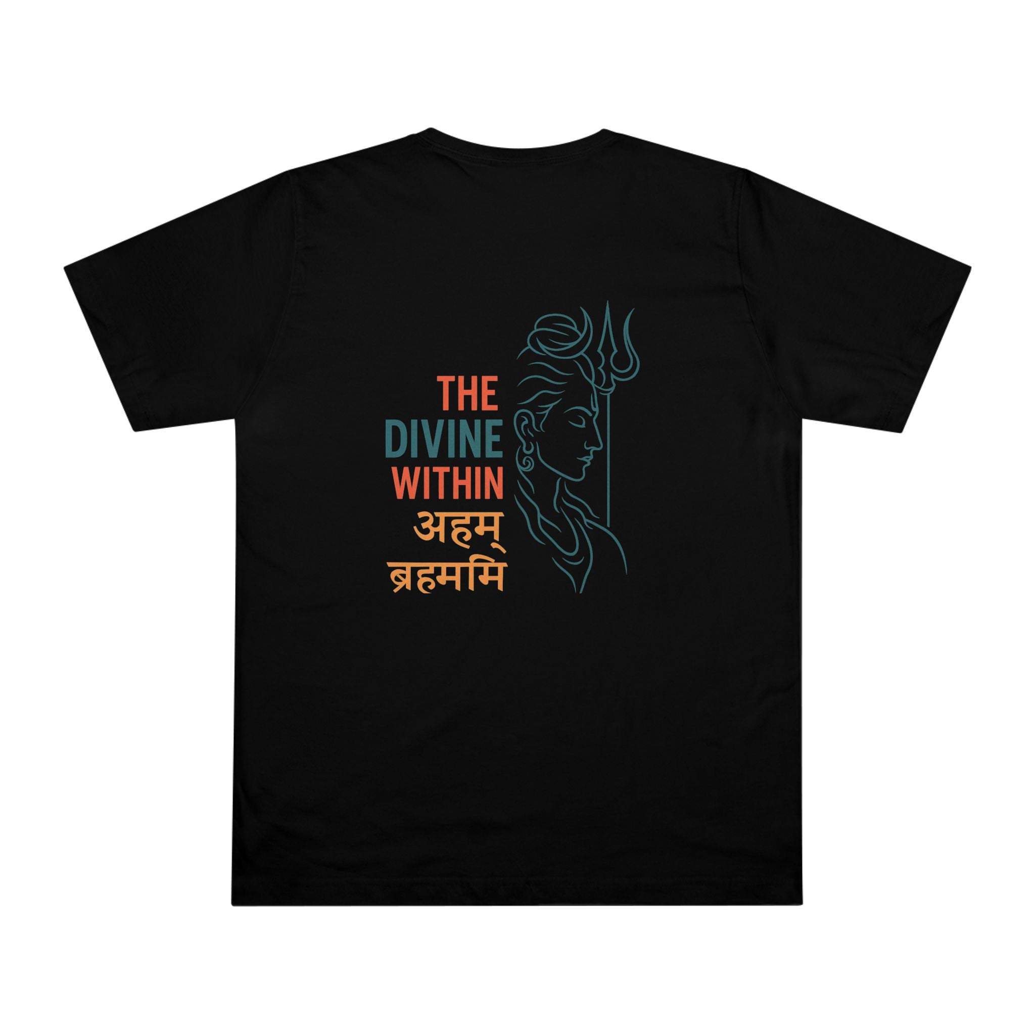 Spiritual Unisex T-shirt, Meditative Tee, Yoga Apparel, Divine Design Shirt, Gift for Mindfulness, Festival Wear