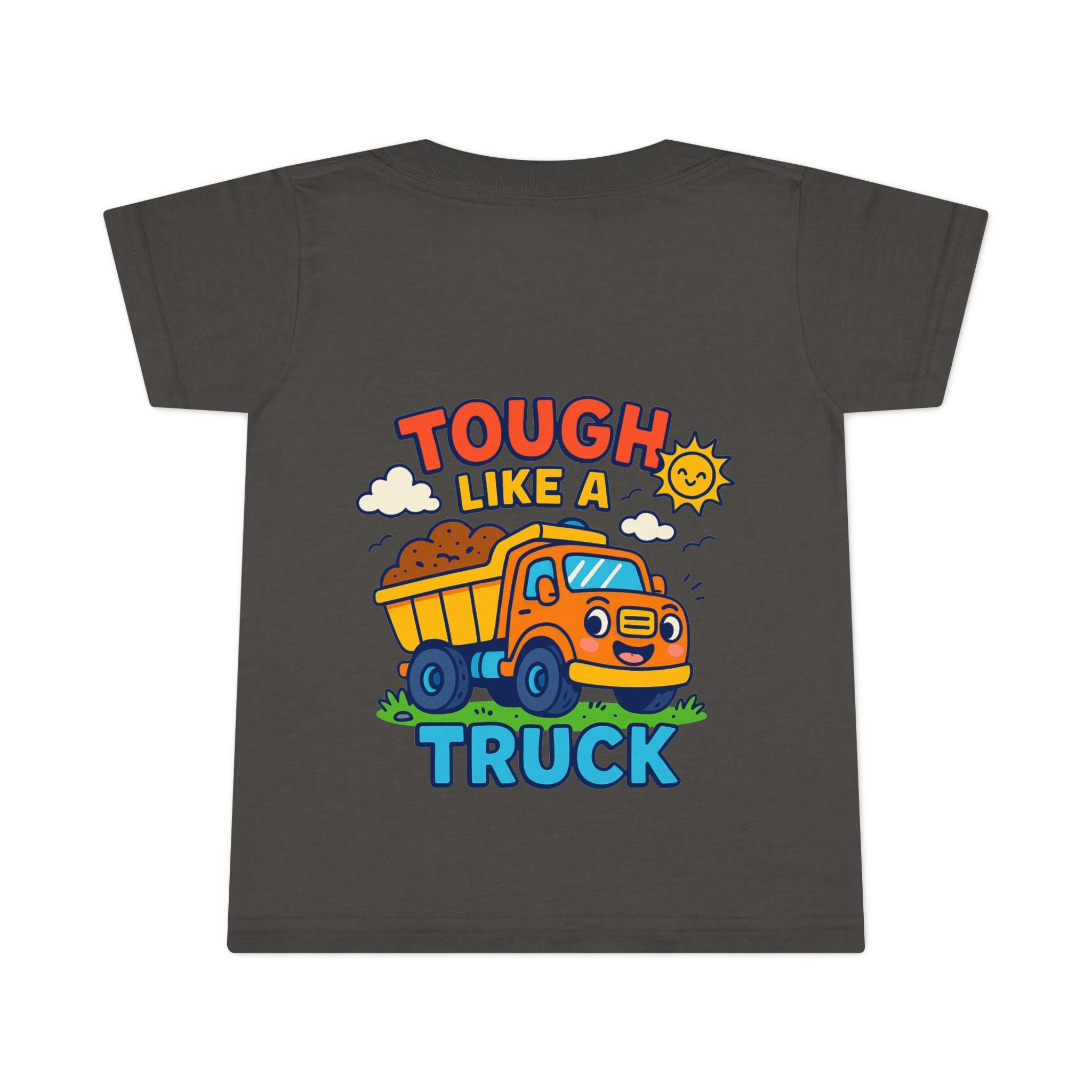Tough Like a Truck Toddler T-Shirt | Cute Kids Tee, Truck Lover Gift, Birthday Outfit, Playtime Apparel, Toddler Casual Wear