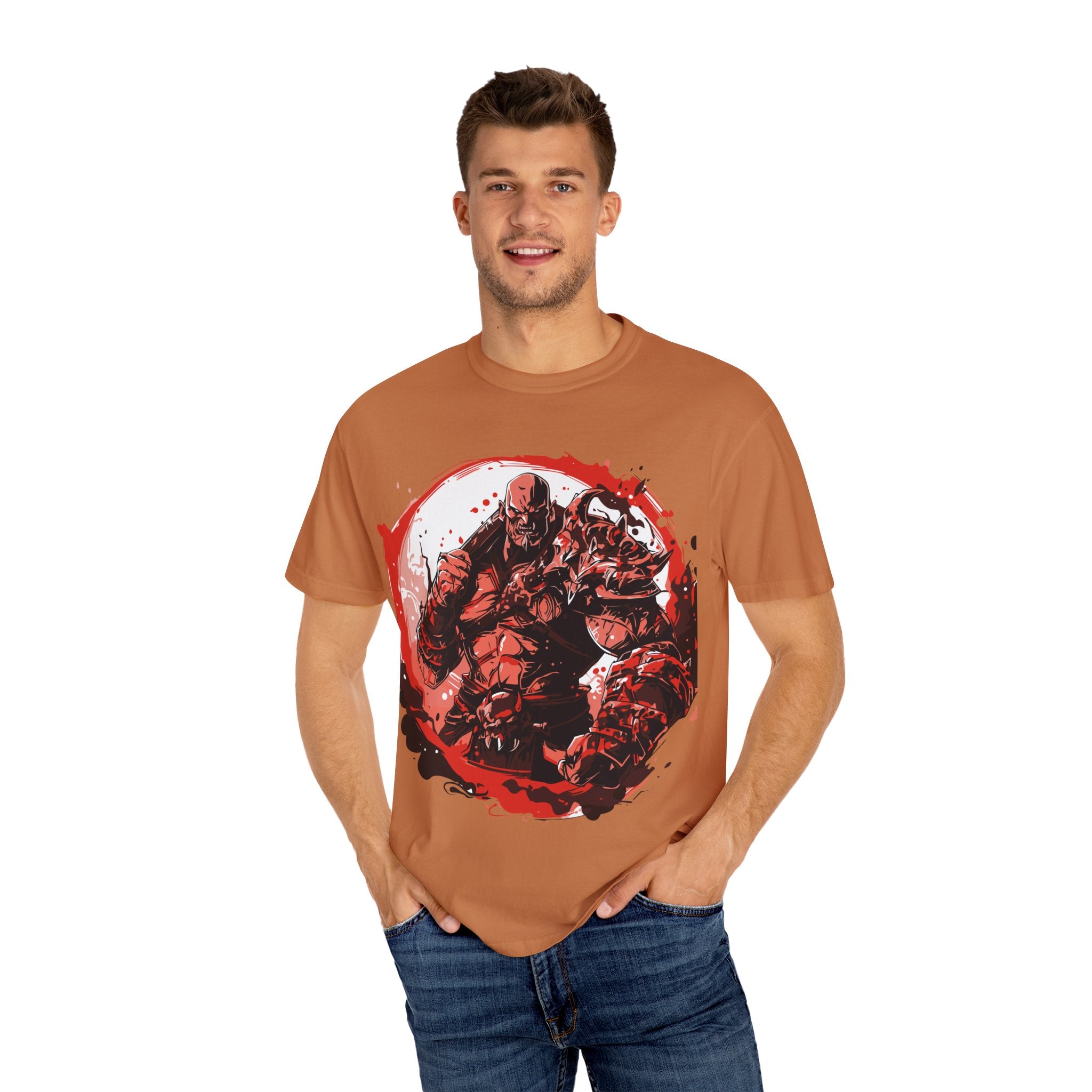 Bold Graphic Unisex T-Shirt - Red Warrior Design