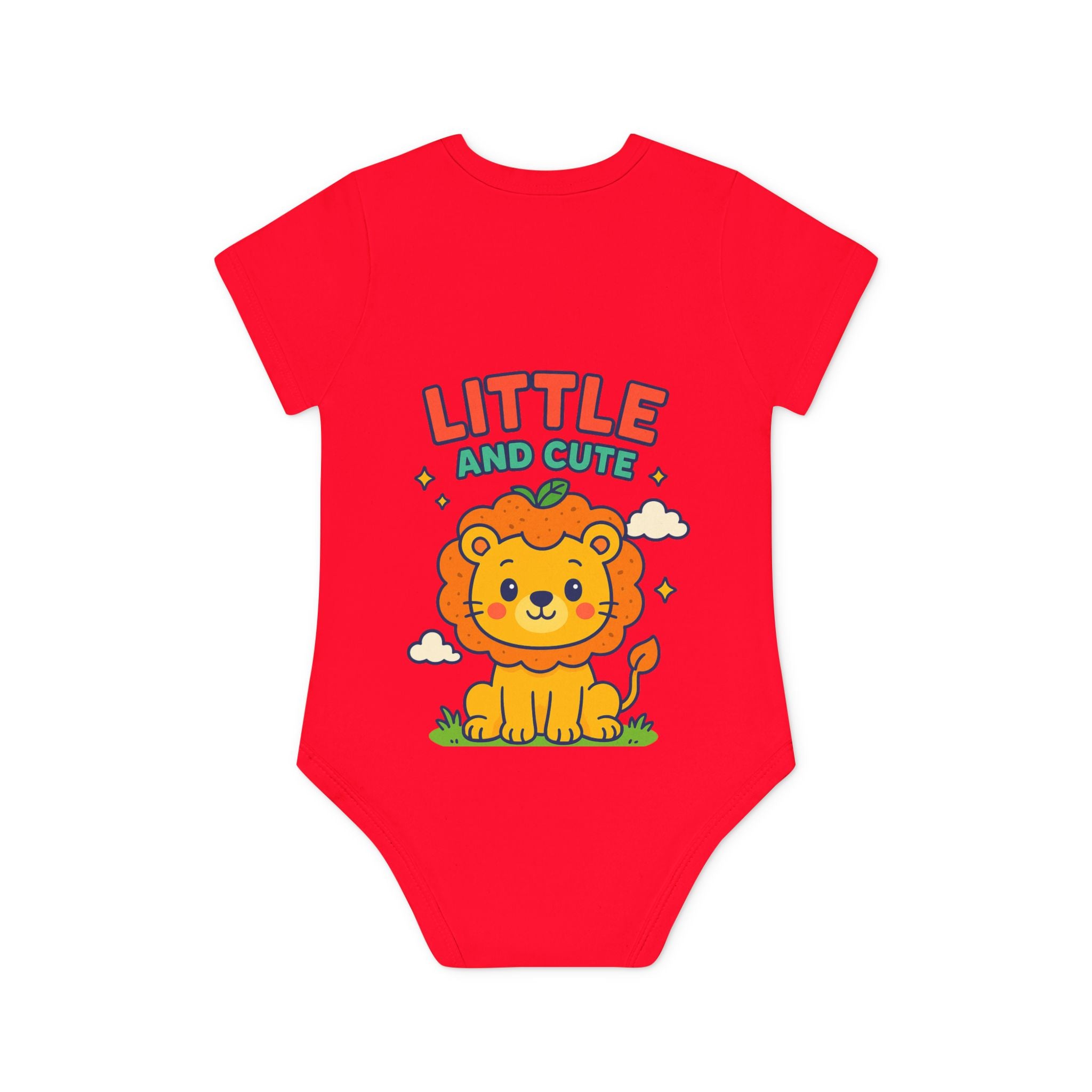 Cute Baby Lion Bodysuit, Adorable Infant Outfit, Organic Cotton Onesie, Perfect Baby Gift, Toddler Apparel, Baby Shower Essentials