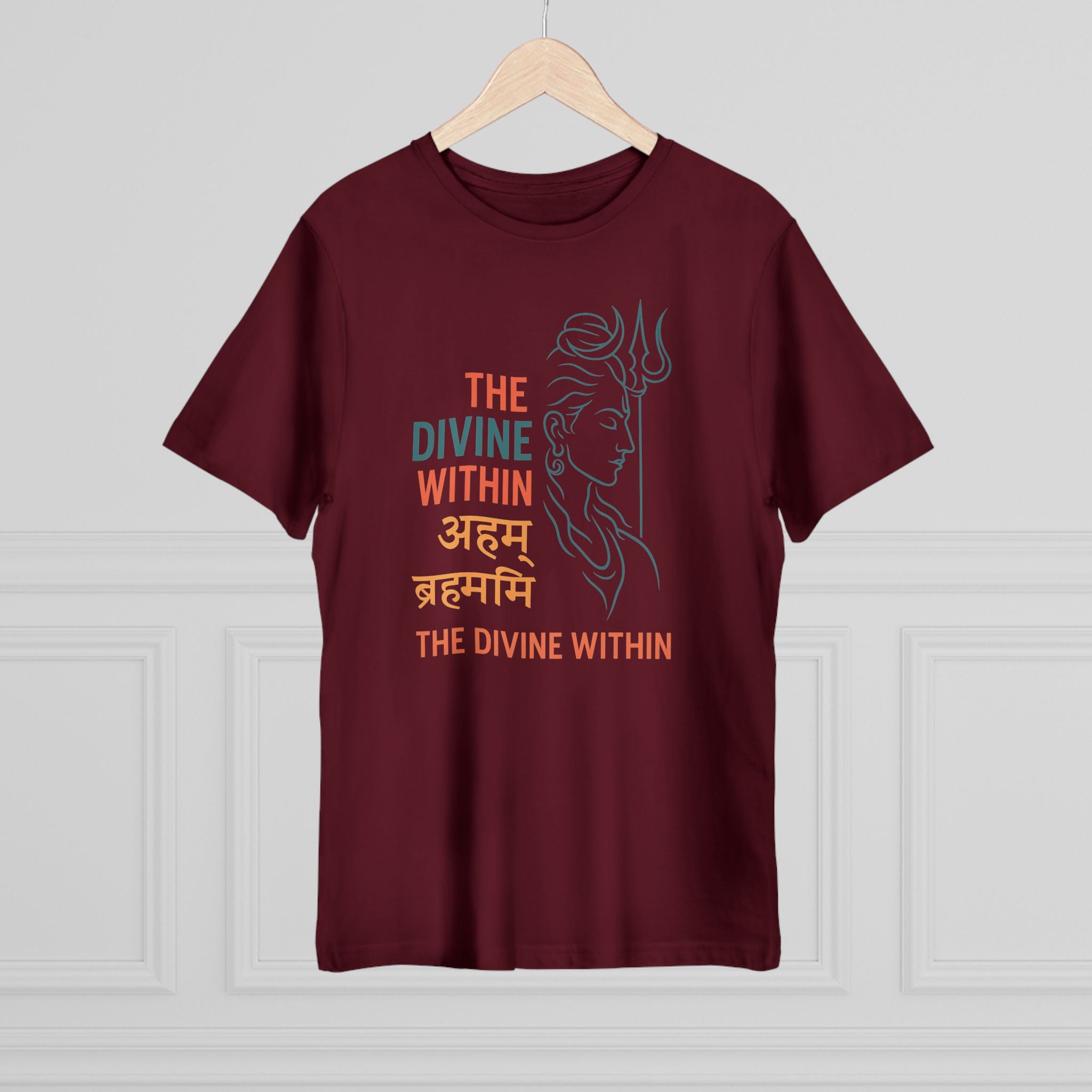 Spiritual Unisex T-shirt, Meditative Tee, Yoga Apparel, Divine Design Shirt, Gift for Mindfulness, Festival Wear