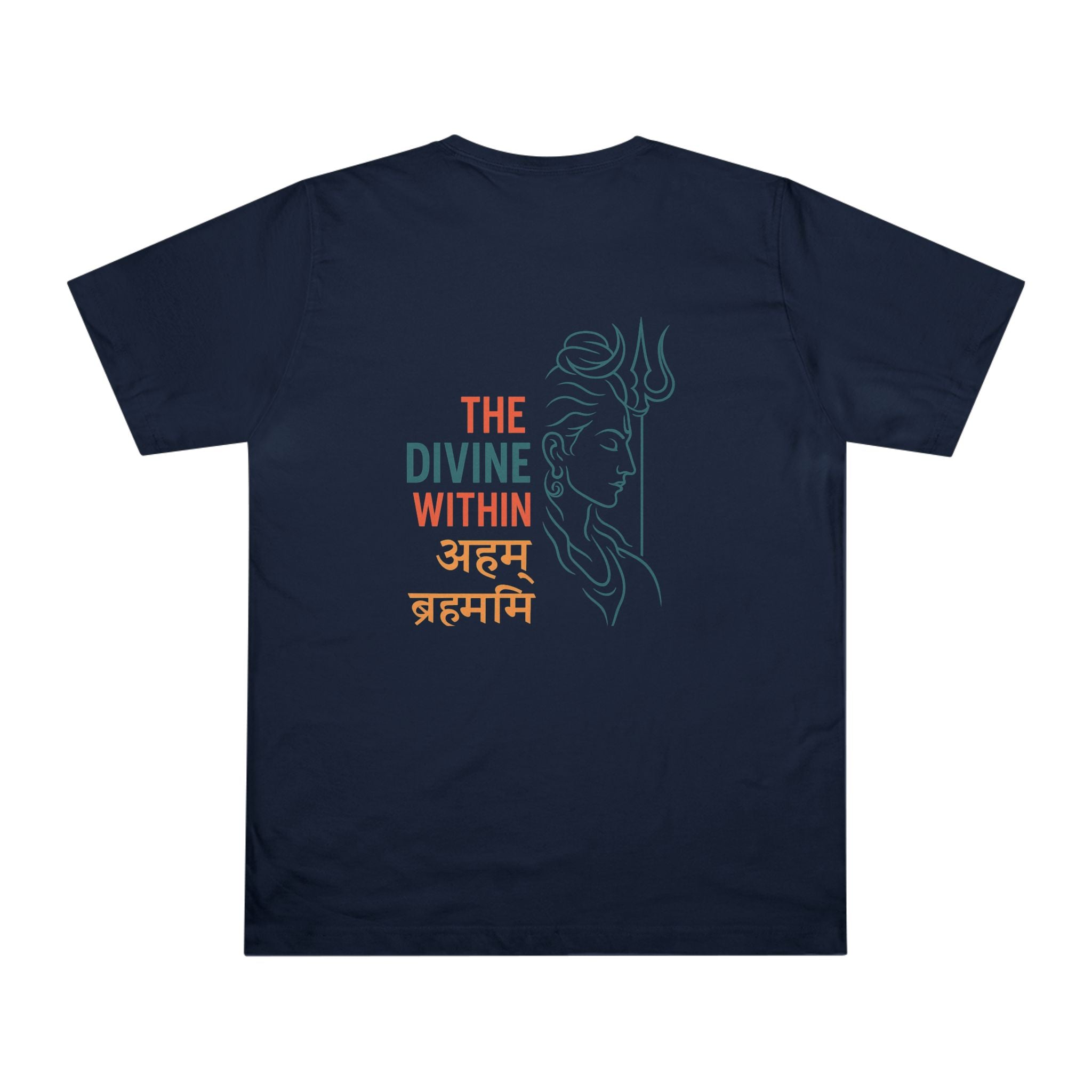 Spiritual Unisex T-shirt, Meditative Tee, Yoga Apparel, Divine Design Shirt, Gift for Mindfulness, Festival Wear