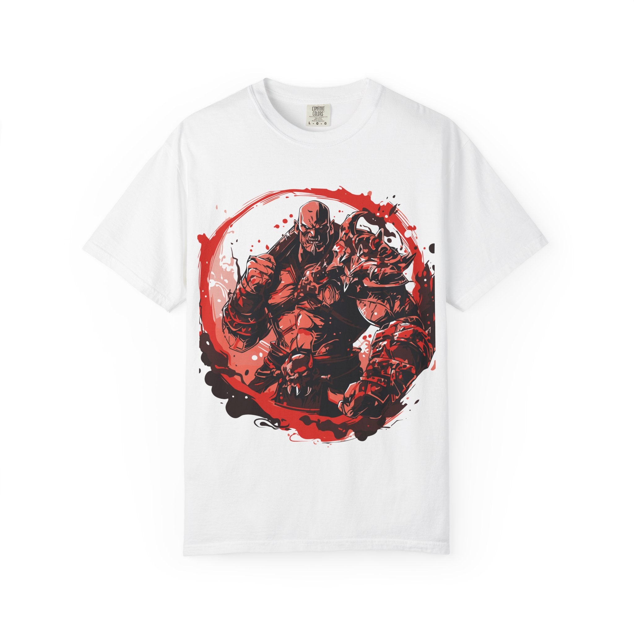 Bold Graphic Unisex T-Shirt - Red Warrior Design