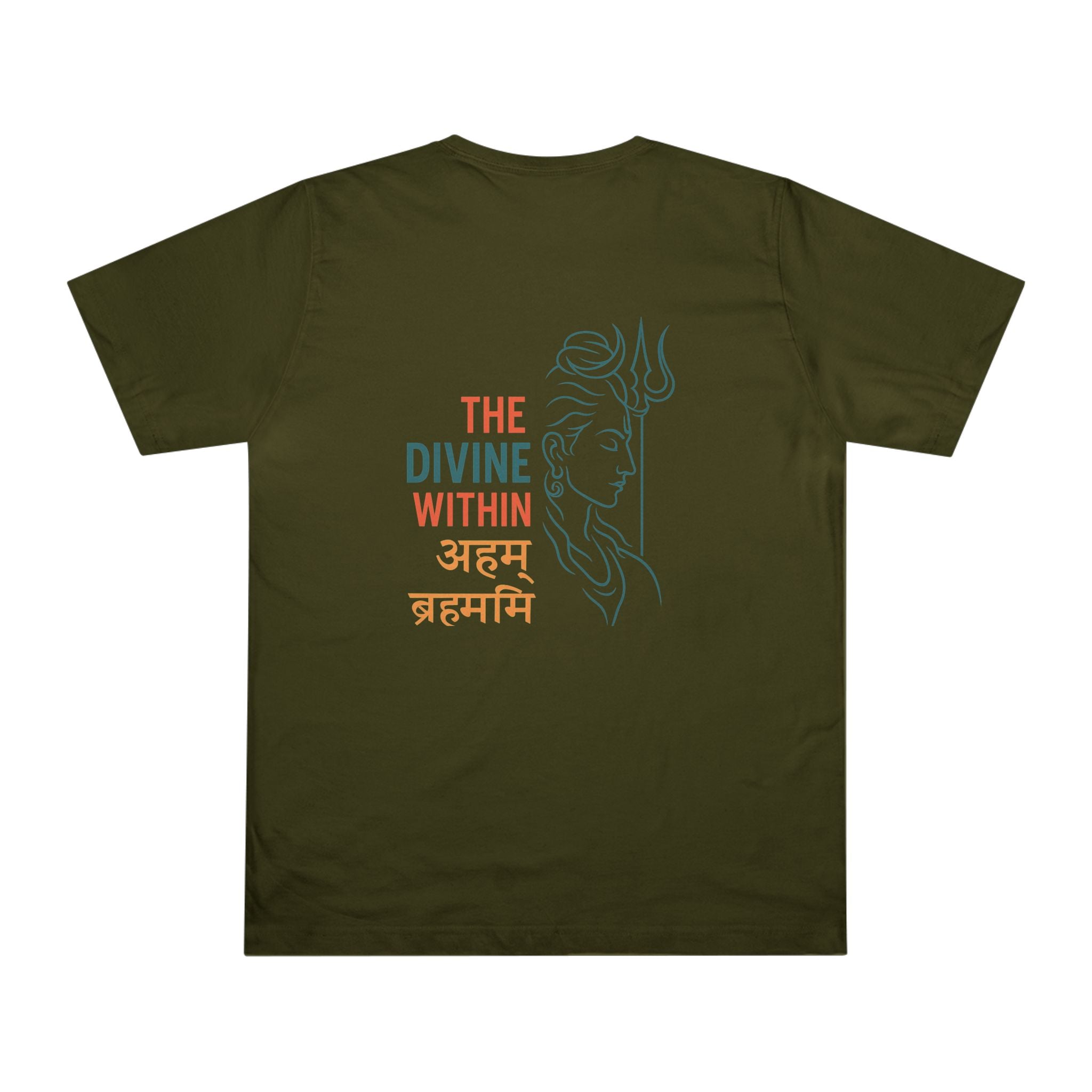 Spiritual Unisex T-shirt, Meditative Tee, Yoga Apparel, Divine Design Shirt, Gift for Mindfulness, Festival Wear
