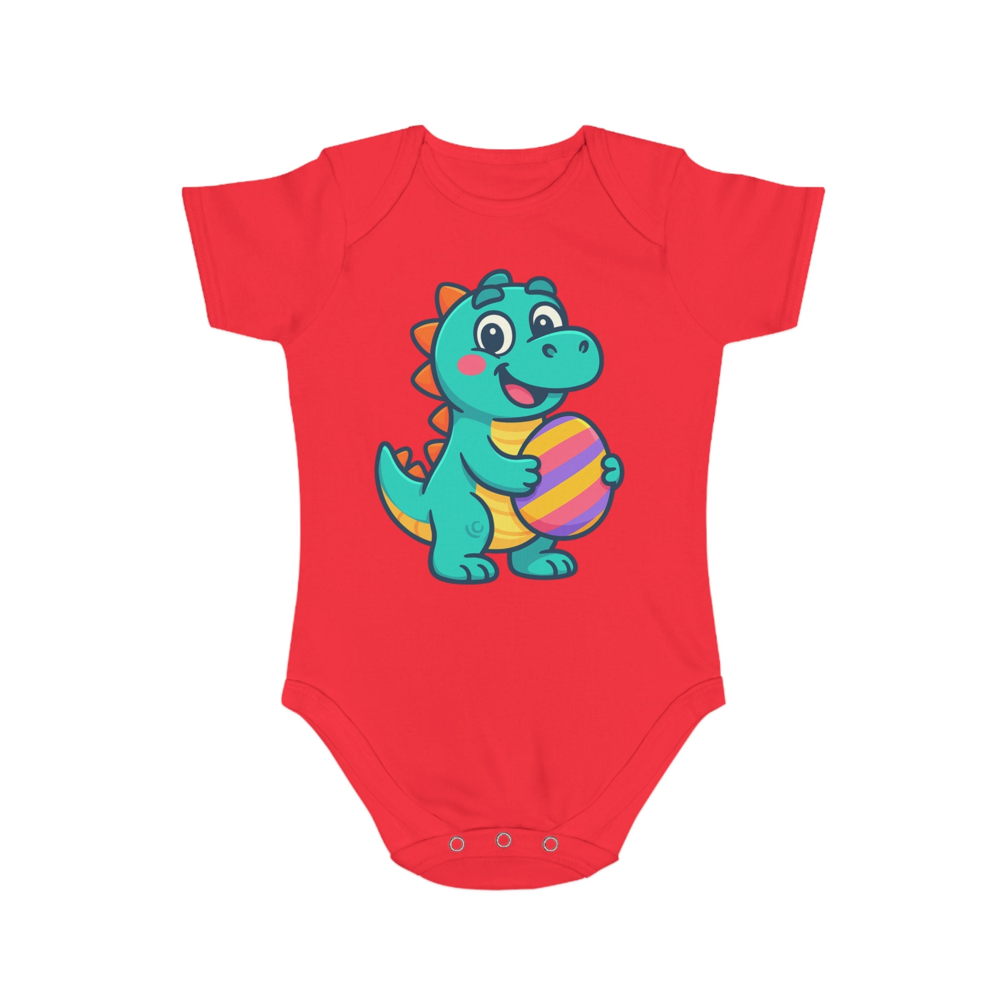 Cute Dinosaur Baby Bodysuit, Infant Onesie, Toddler Outfit, Baby Shower Gift, Easter Celebration Clothes, Adorable Baby Apparel