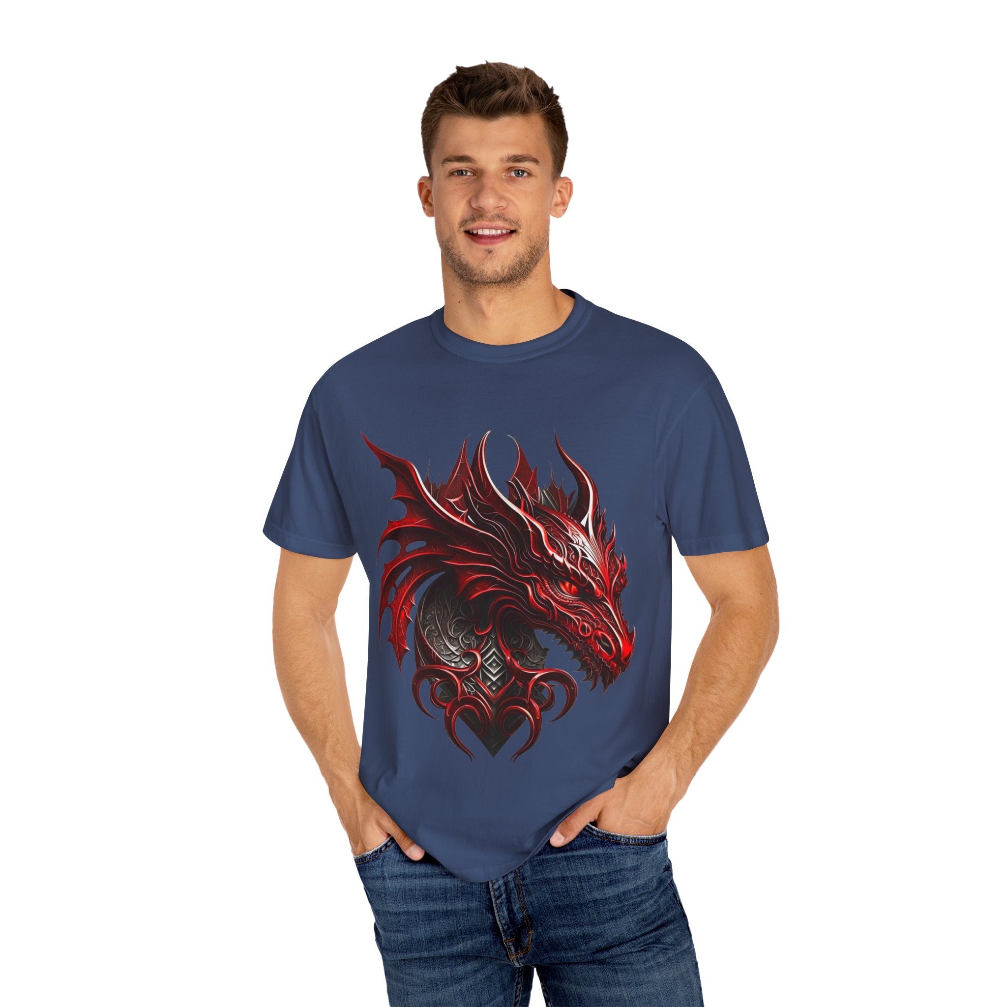 Red Dragon Graphic Unisex T-Shirt - Bold & Edgy Design