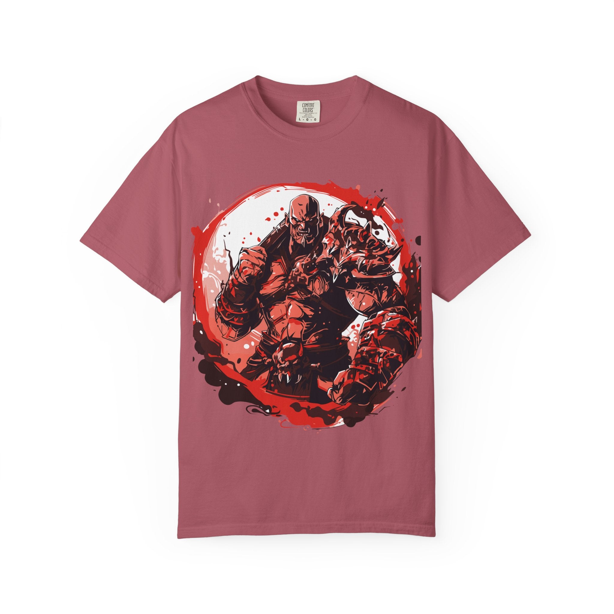 Bold Graphic Unisex T-Shirt - Red Warrior Design