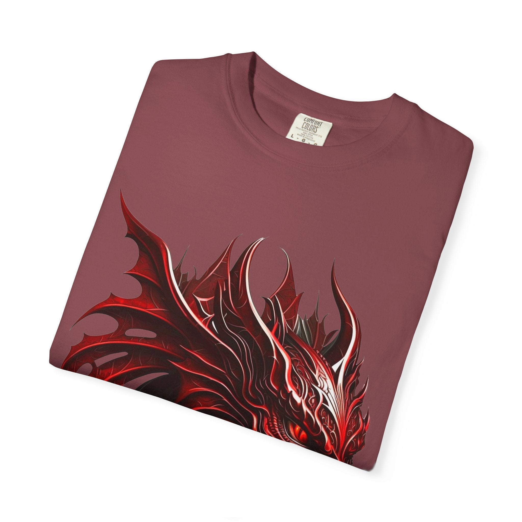 Red Dragon Graphic Unisex T-Shirt - Bold & Edgy Design