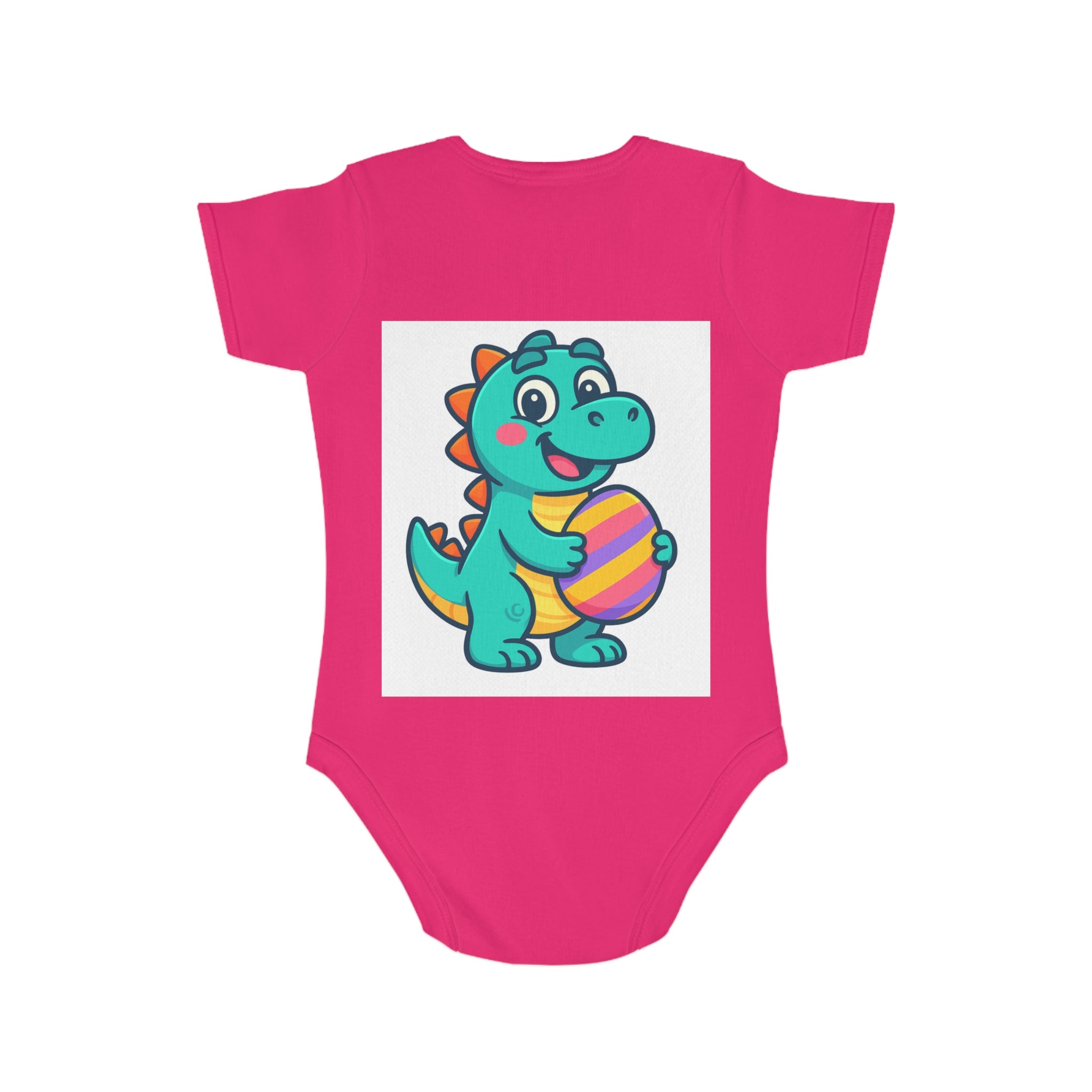 Cute Dinosaur Baby Bodysuit, Infant Onesie, Toddler Outfit, Baby Shower Gift, Easter Celebration Clothes, Adorable Baby Apparel