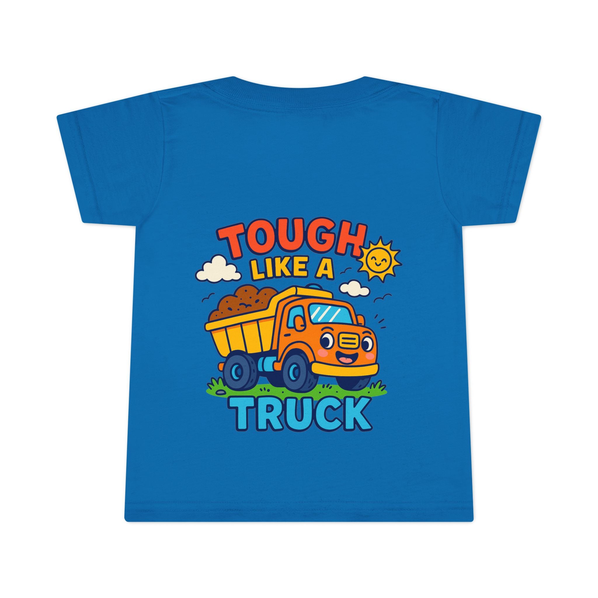 Tough Like a Truck Toddler T-Shirt | Cute Kids Tee, Truck Lover Gift, Birthday Outfit, Playtime Apparel, Toddler Casual Wear