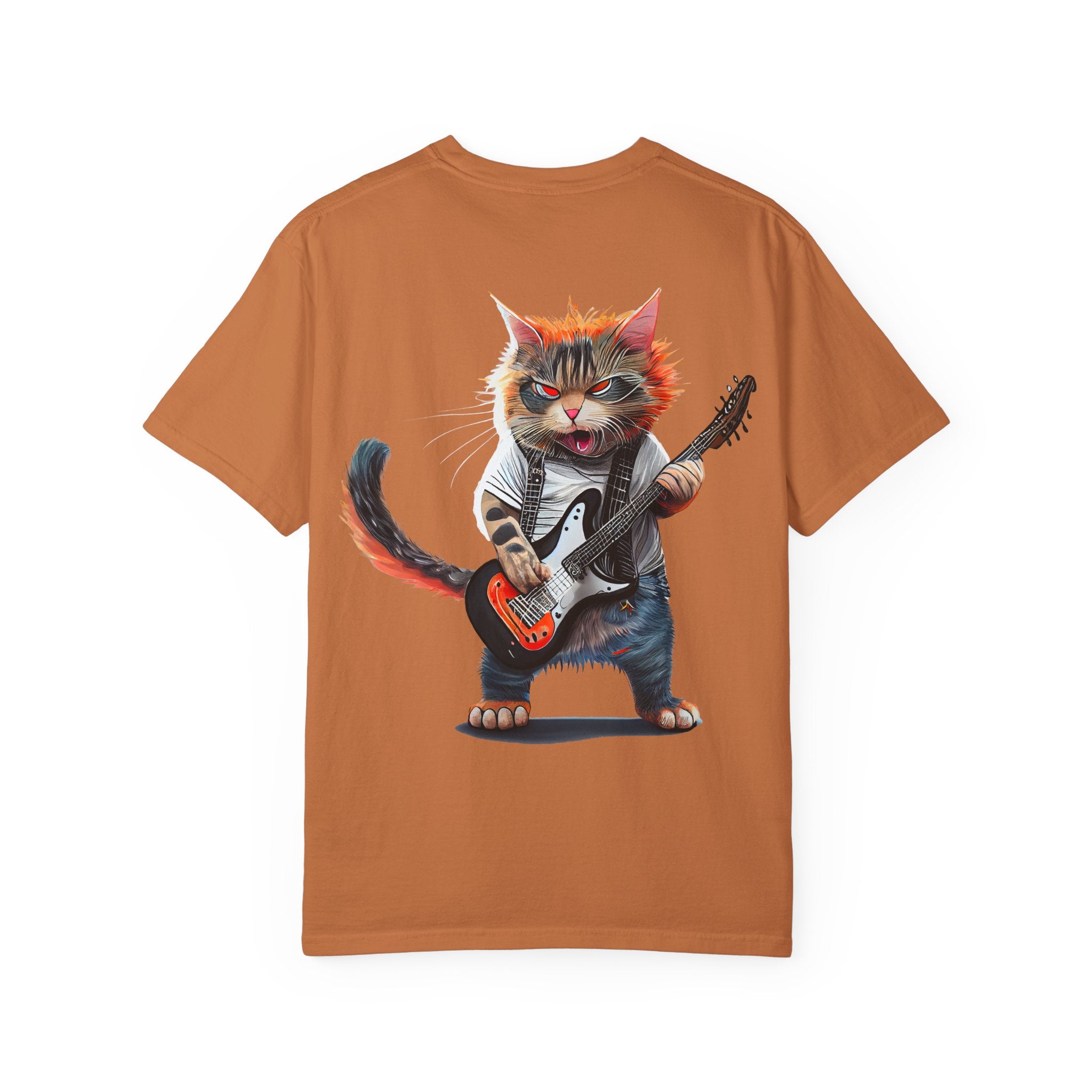 Rockin' Kitty Unisex Garment-Dyed T-Shirt