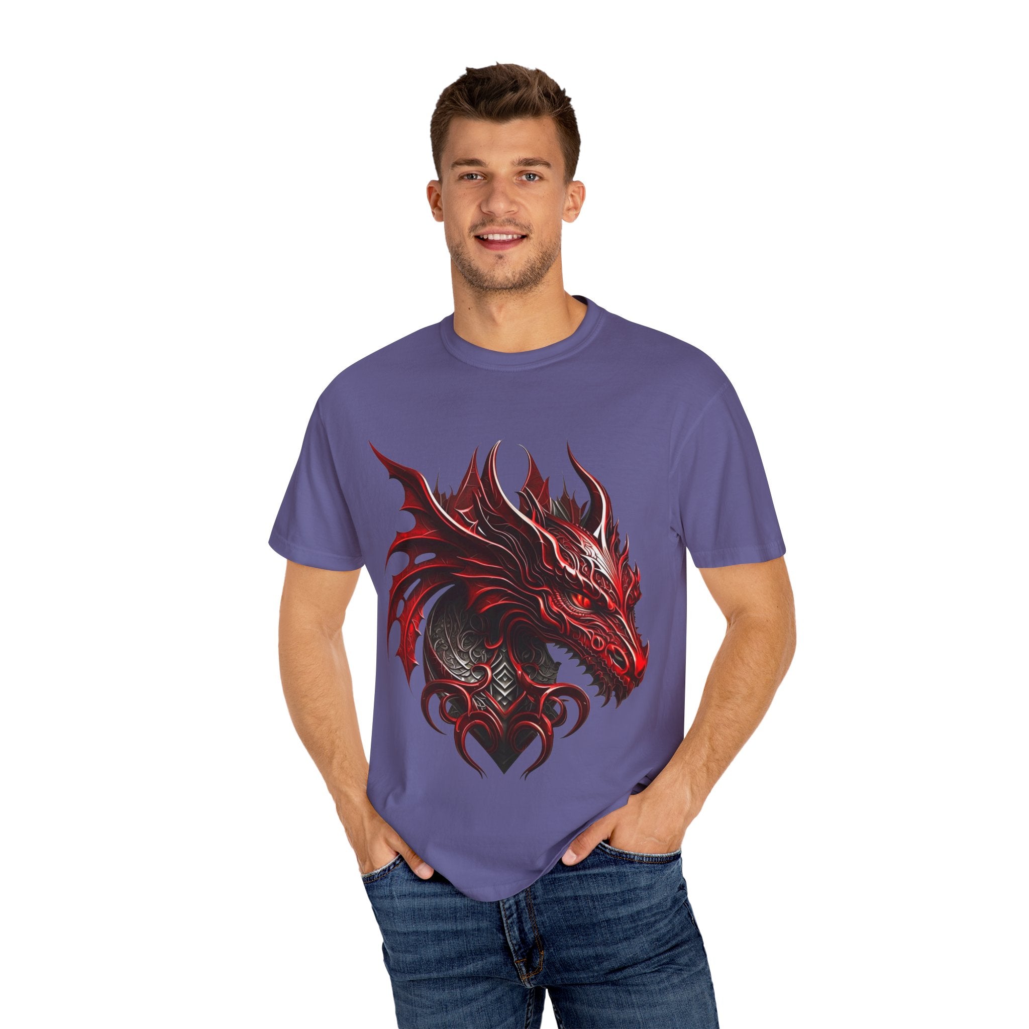 Red Dragon Graphic Unisex T-Shirt - Bold & Edgy Design