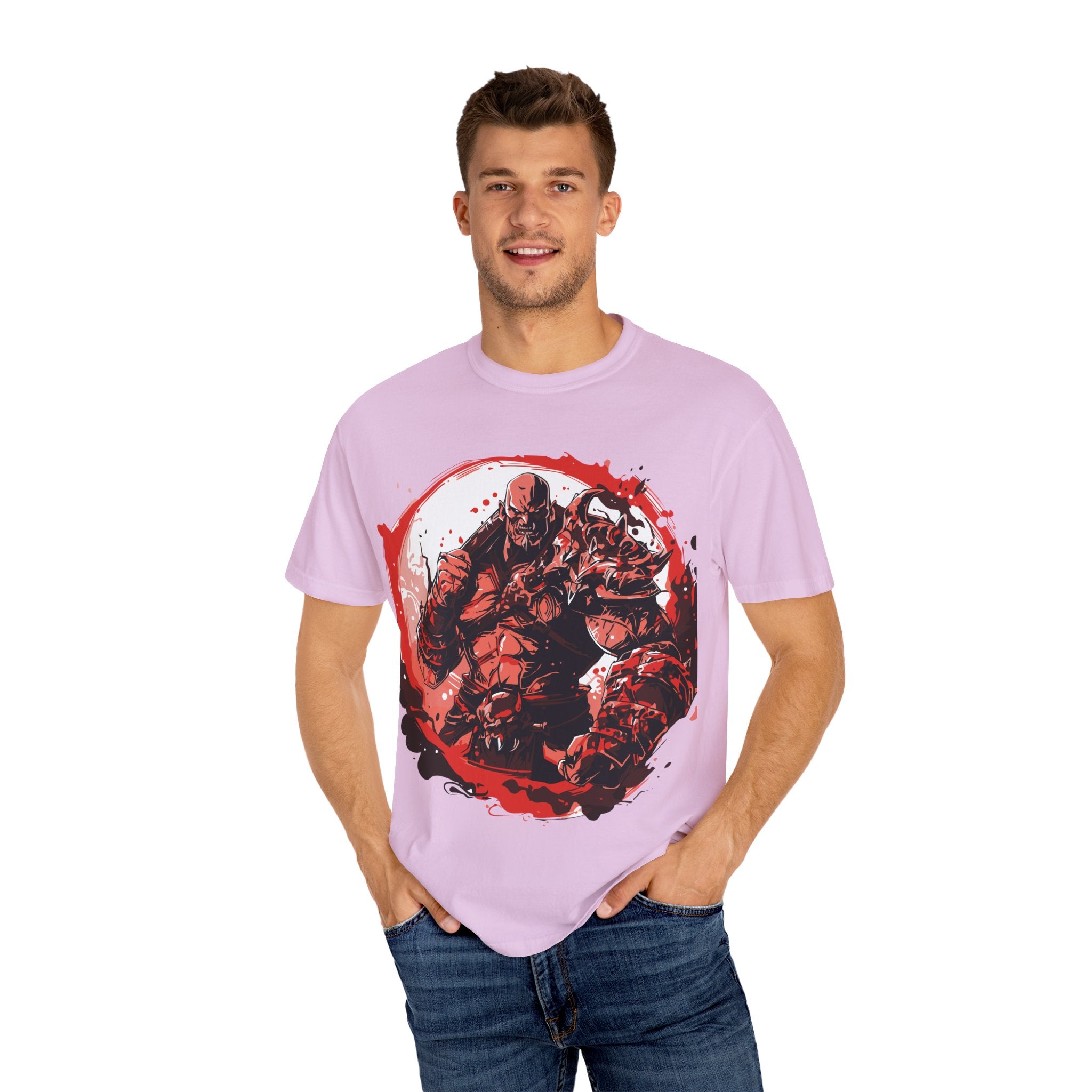 Bold Graphic Unisex T-Shirt - Red Warrior Design
