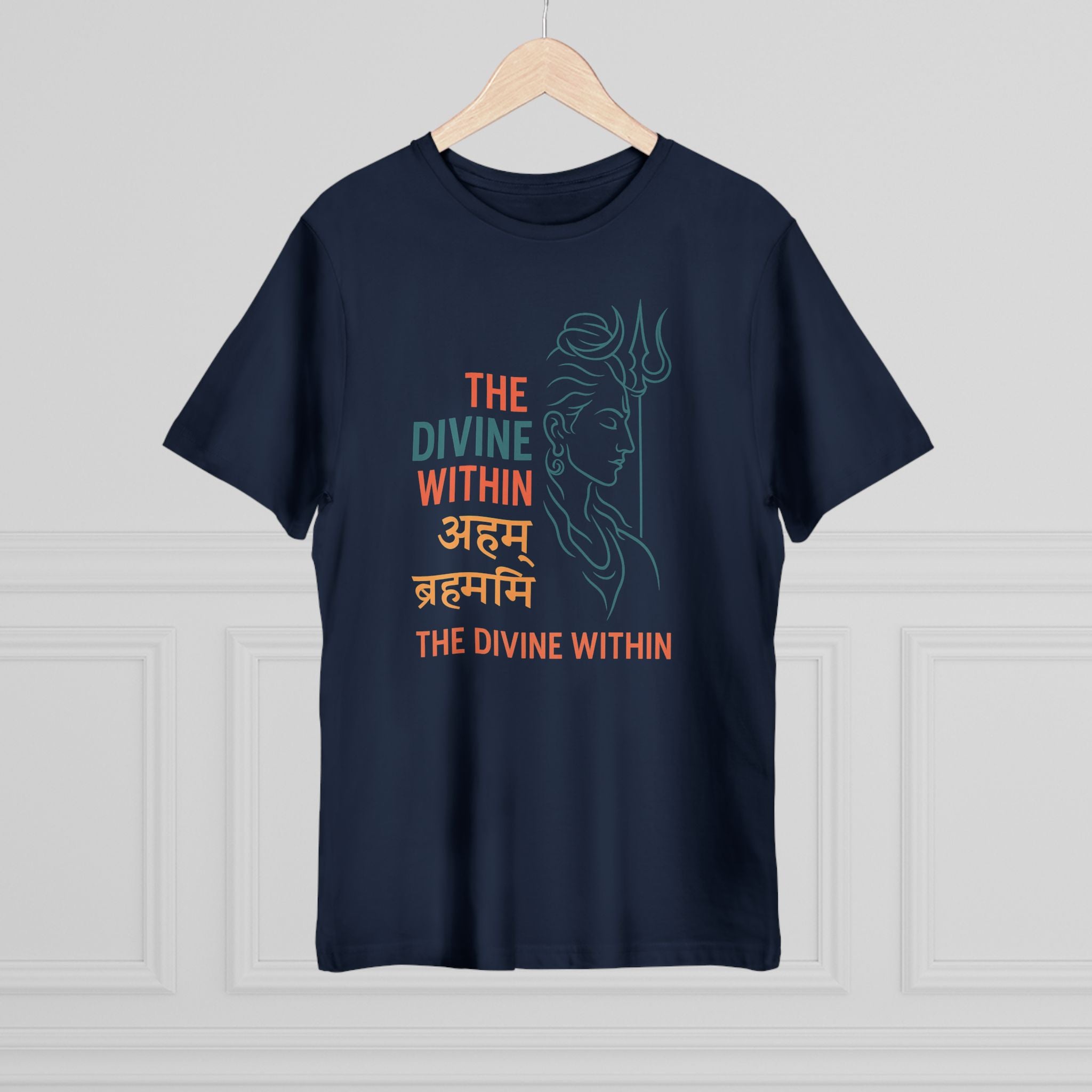 Spiritual Unisex T-shirt, Meditative Tee, Yoga Apparel, Divine Design Shirt, Gift for Mindfulness, Festival Wear