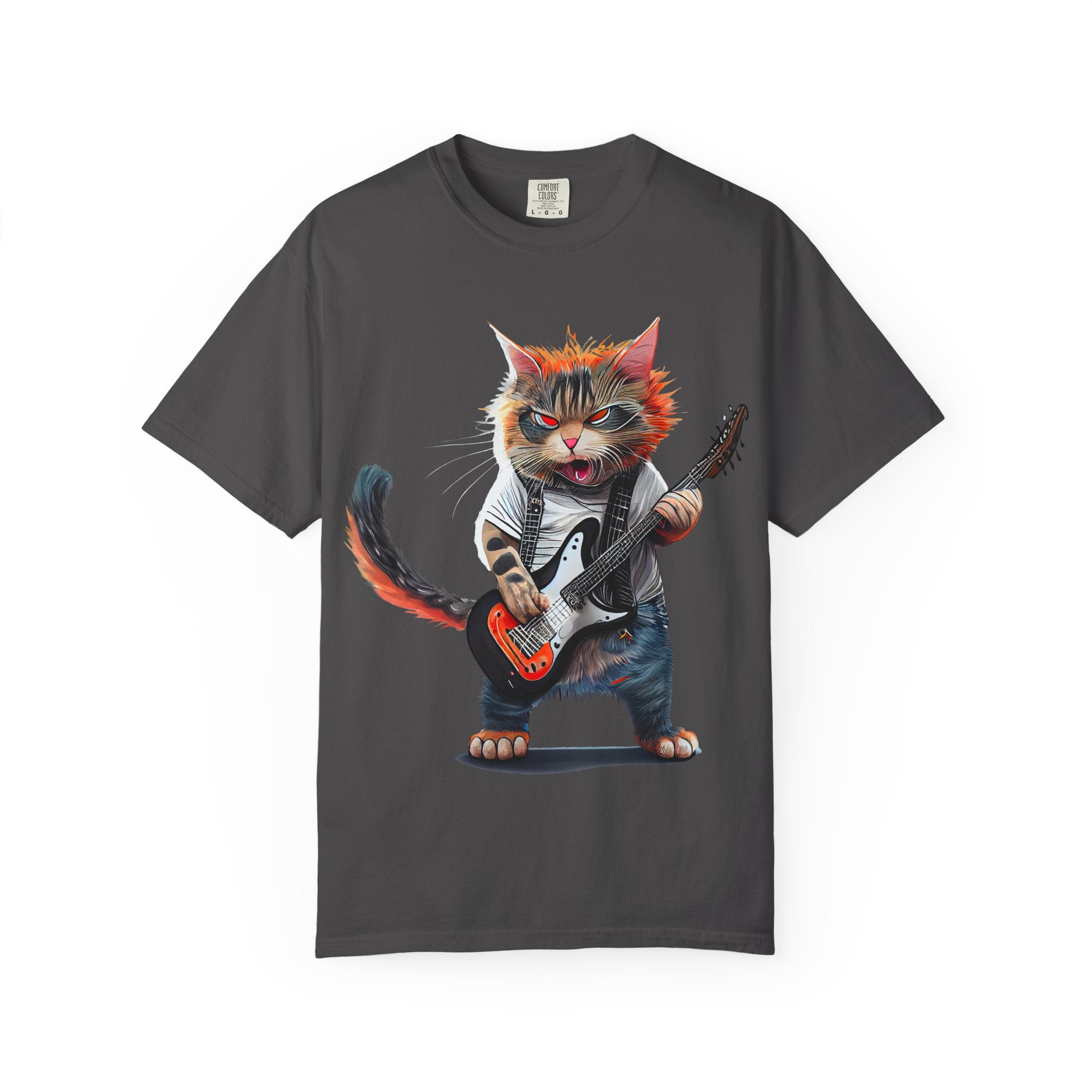 Rockin' Kitty Unisex Garment-Dyed T-Shirt