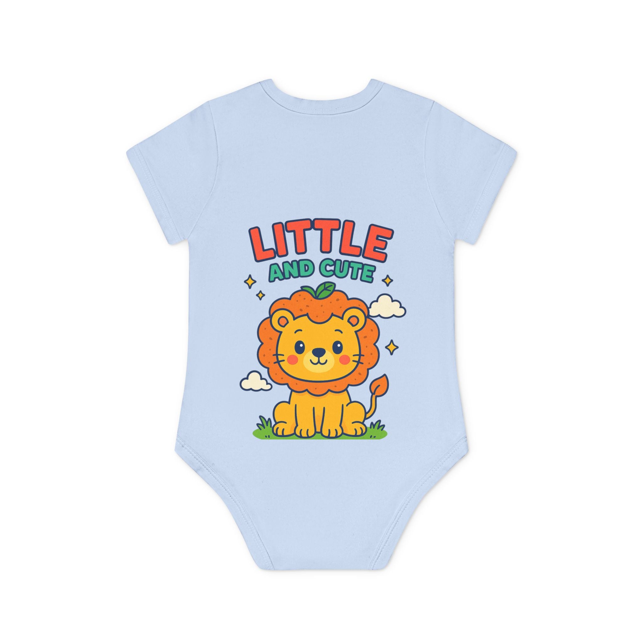 Cute Baby Lion Bodysuit, Adorable Infant Outfit, Organic Cotton Onesie, Perfect Baby Gift, Toddler Apparel, Baby Shower Essentials