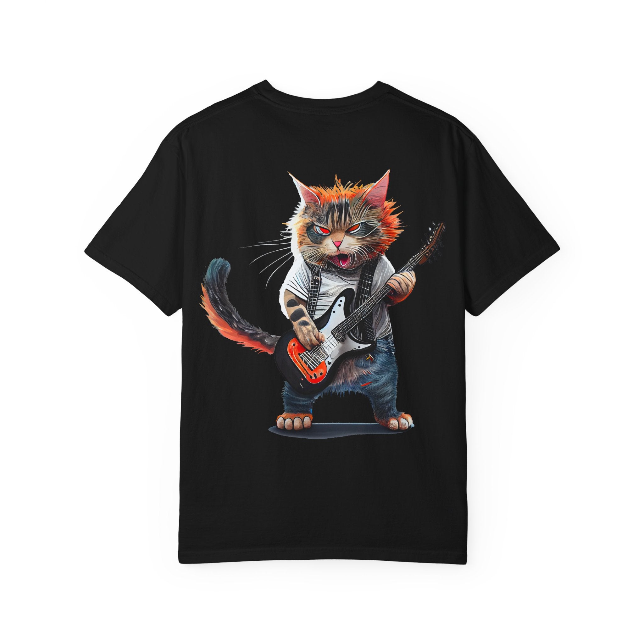 Rockin' Kitty Unisex Garment-Dyed T-Shirt