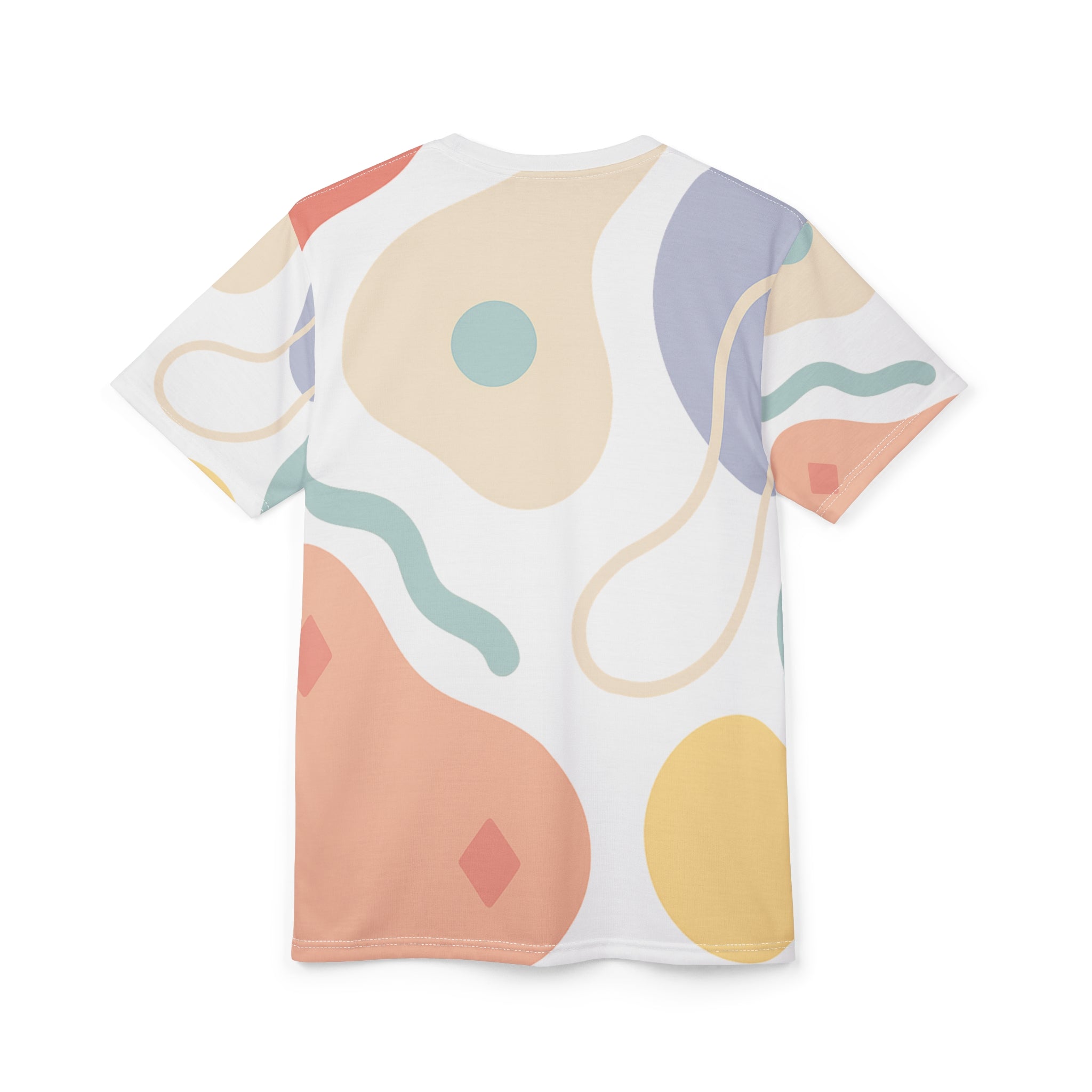 Abstract Art Unisex T-Shirt, Colorful Graphic Tee for Casual Wear, Unique Gift for Art Lovers, Summer Fashion, Trendy Outfit