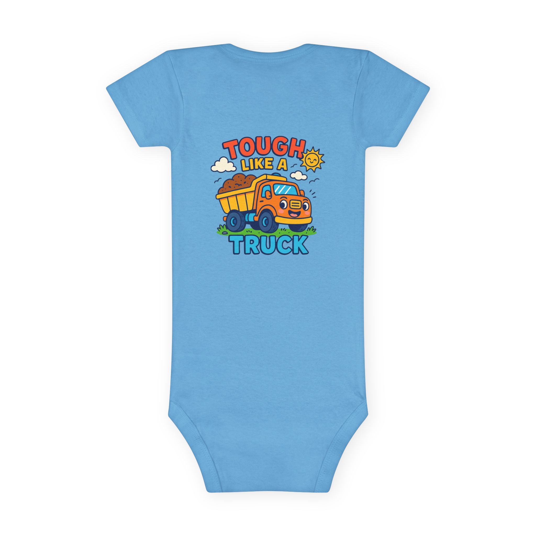 Tough Like a Truck Baby Onesie, Infant Clothing, Gift for New Parents, Baby Shower Gift, Cute Baby Outfit, Fun Toddler Apparel