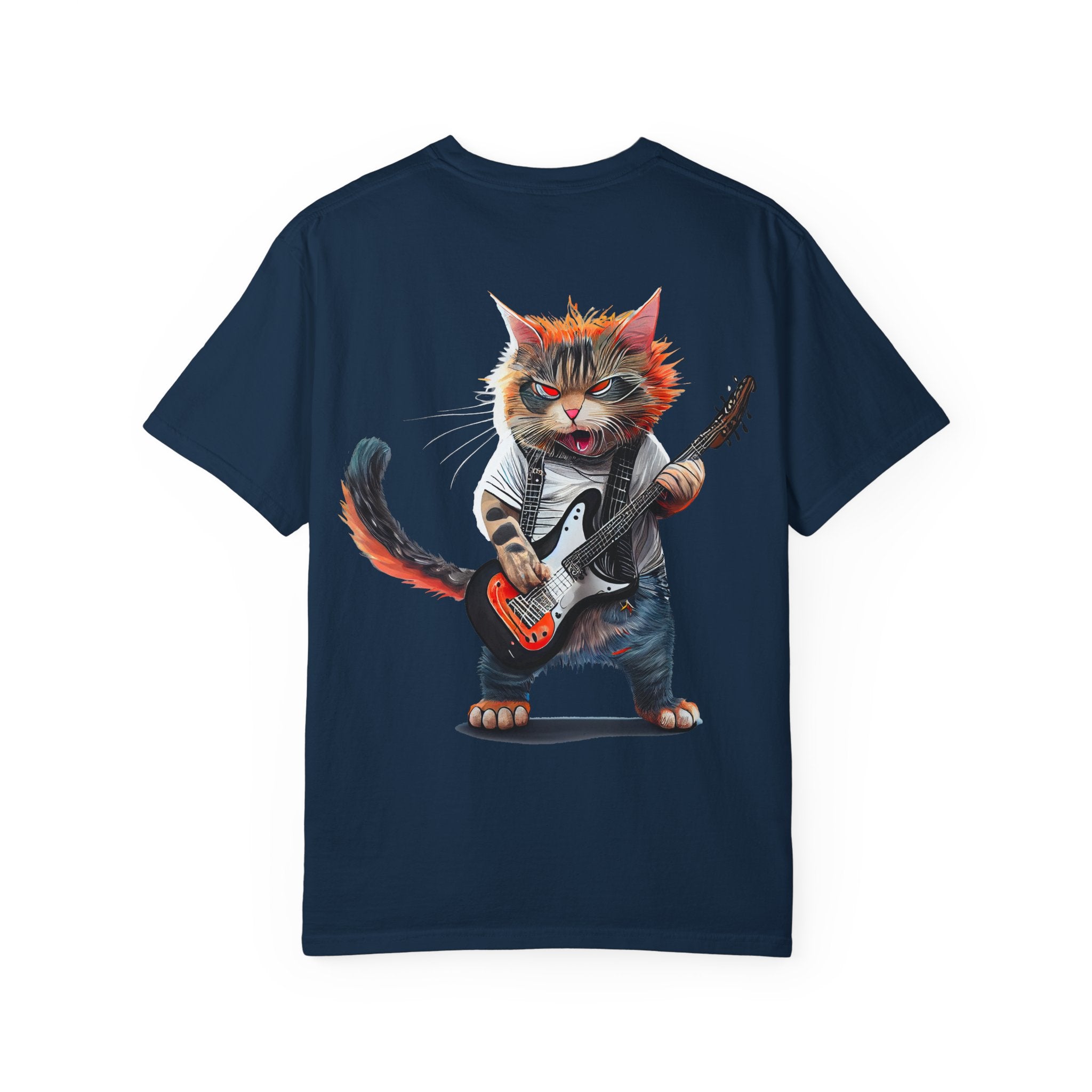 Rockin' Kitty Unisex Garment-Dyed T-Shirt