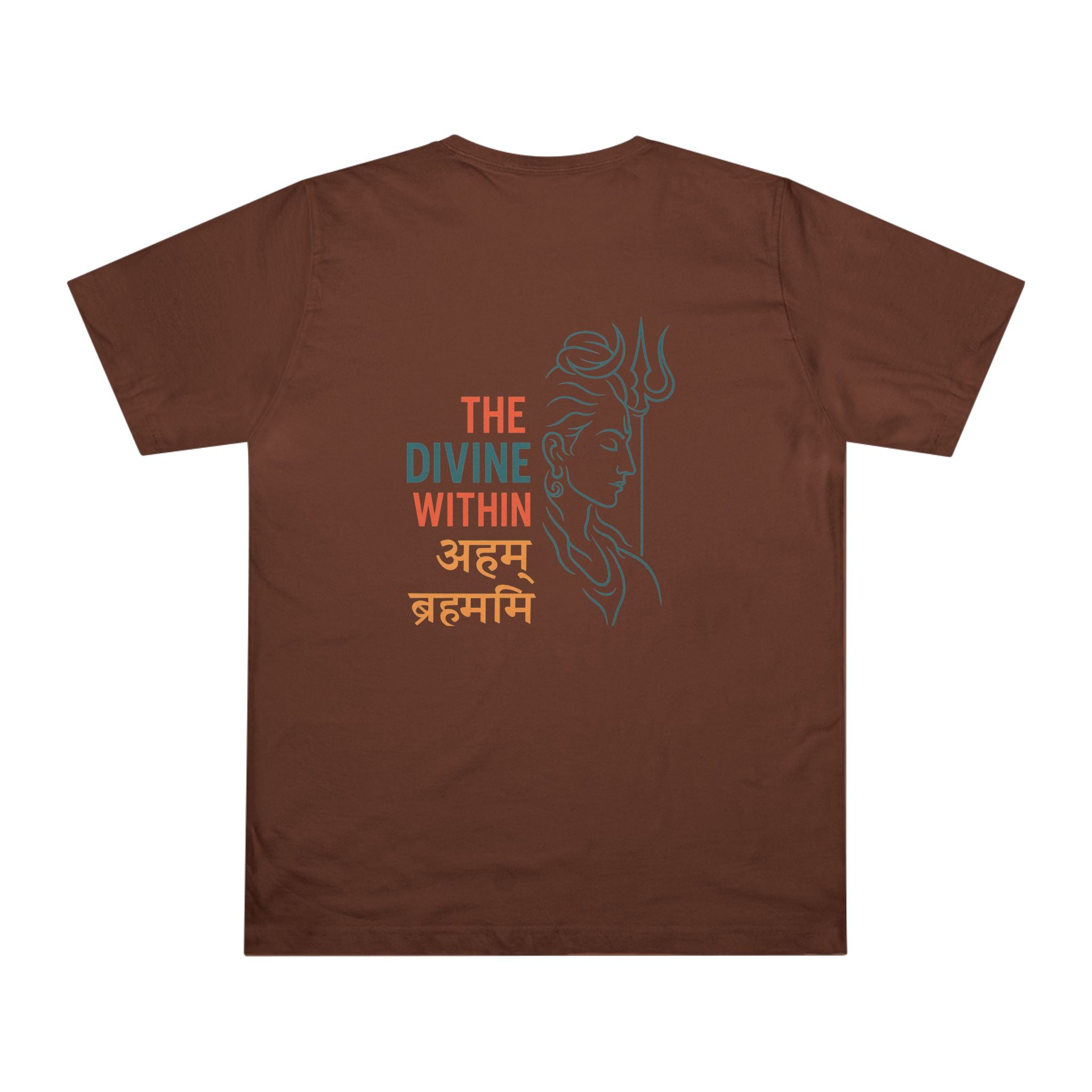 Spiritual Unisex T-shirt, Meditative Tee, Yoga Apparel, Divine Design Shirt, Gift for Mindfulness, Festival Wear