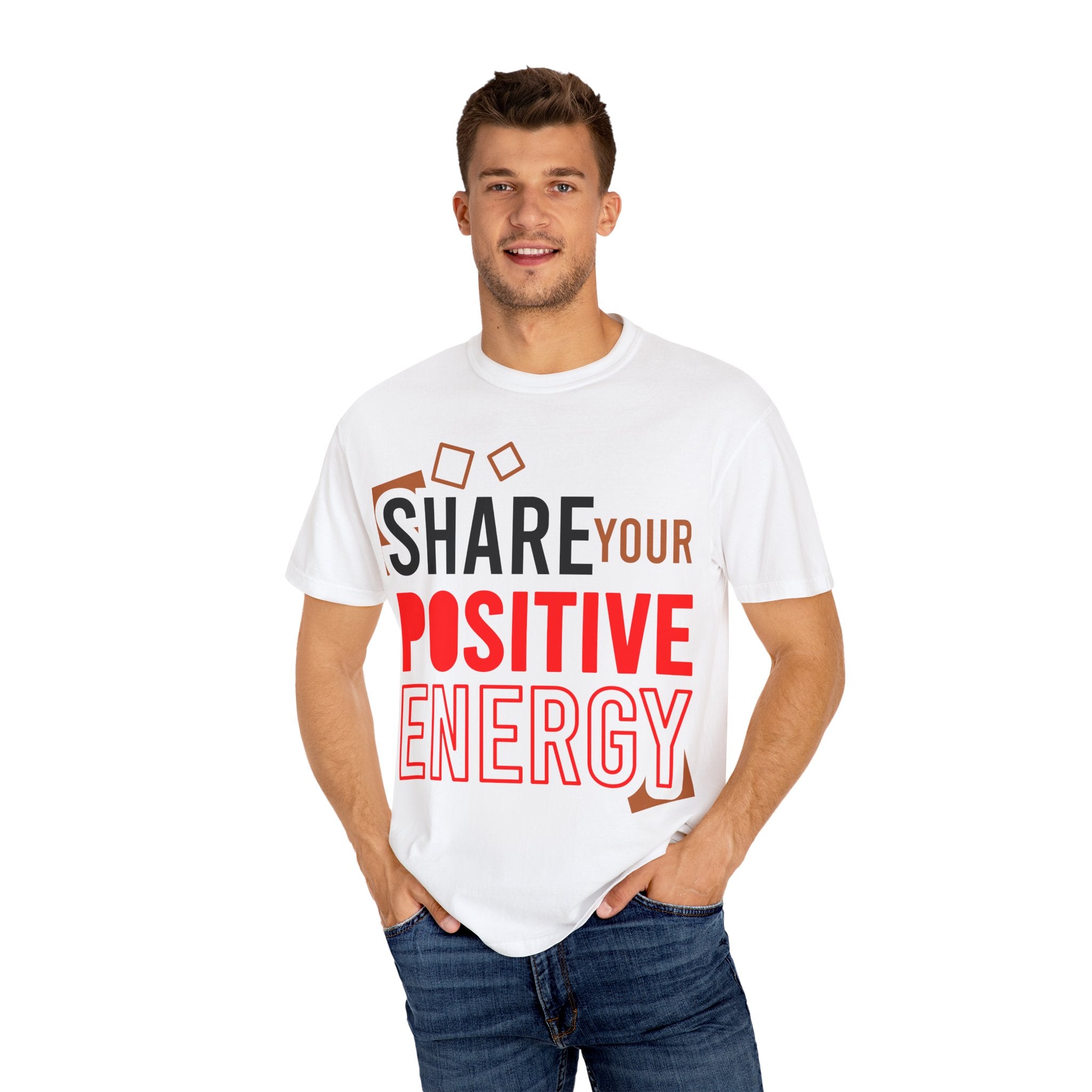 Positive Energy T-Shirt - Unisex Garment-Dyed