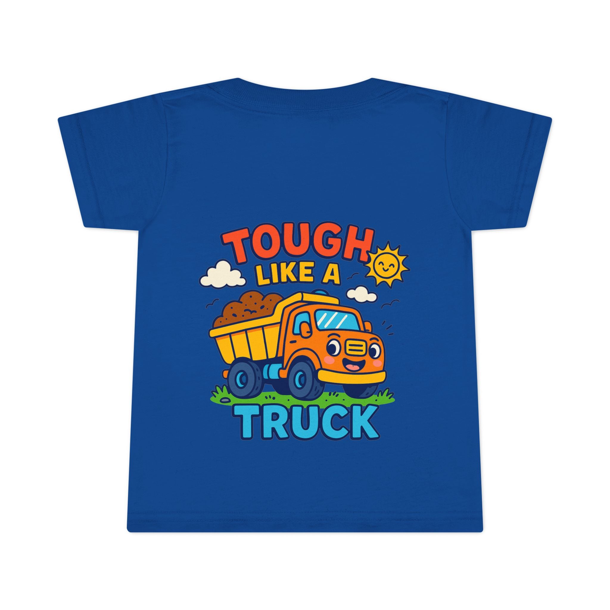 Tough Like a Truck Toddler T-Shirt | Cute Kids Tee, Truck Lover Gift, Birthday Outfit, Playtime Apparel, Toddler Casual Wear
