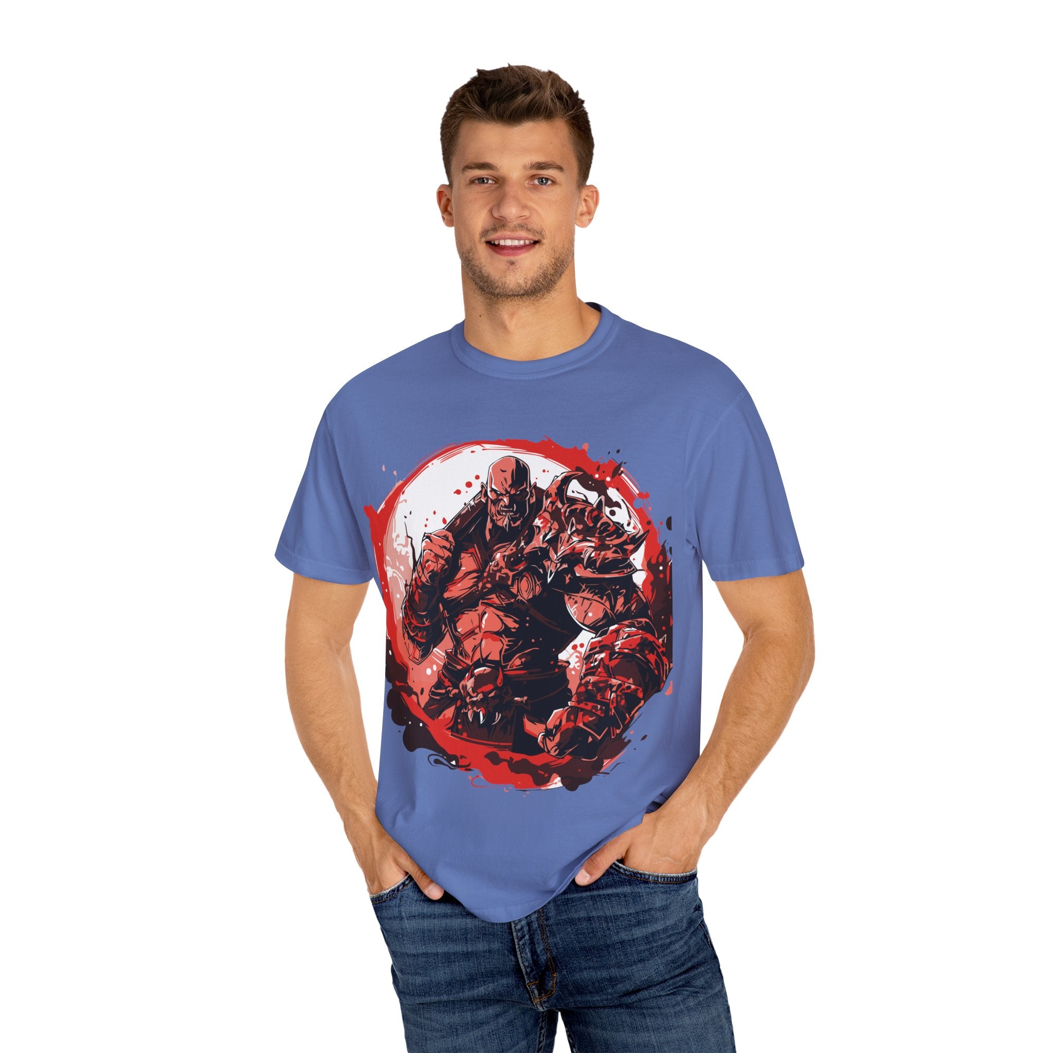 Bold Graphic Unisex T-Shirt - Red Warrior Design