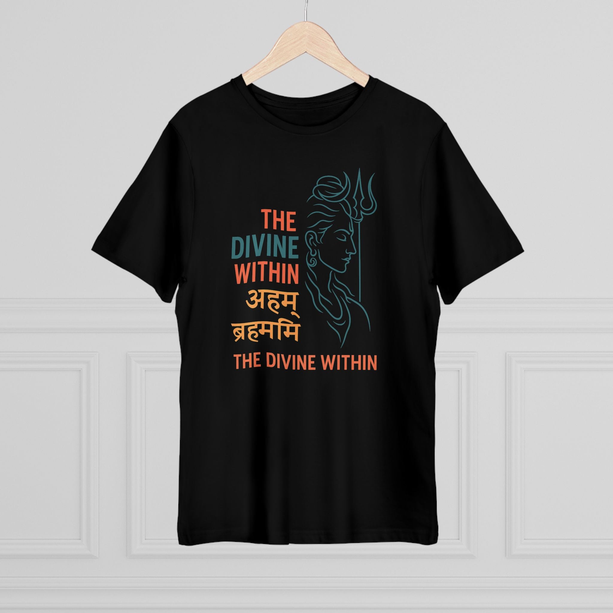 Spiritual Unisex T-shirt, Meditative Tee, Yoga Apparel, Divine Design Shirt, Gift for Mindfulness, Festival Wear