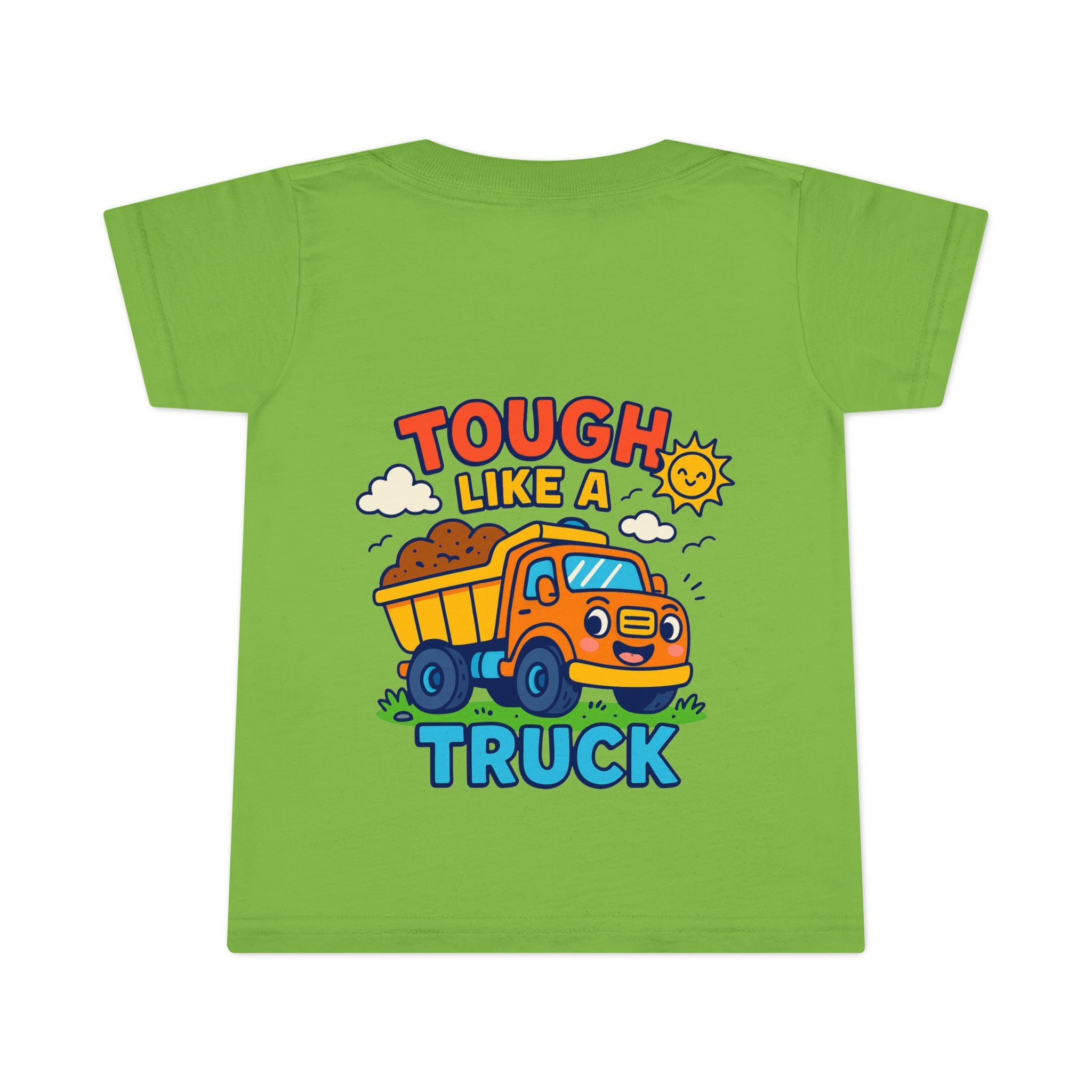 Tough Like a Truck Toddler T-Shirt | Cute Kids Tee, Truck Lover Gift, Birthday Outfit, Playtime Apparel, Toddler Casual Wear